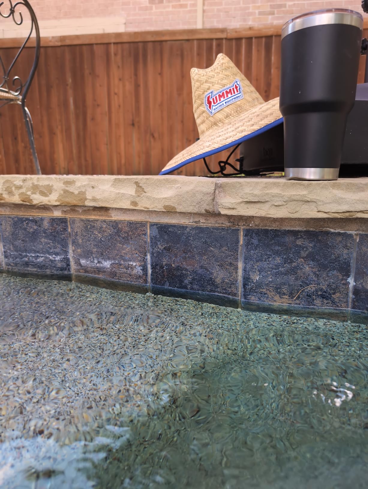 Pool Blok Extra Large Pool Tile Pumice Stone, Non-Toxic, Floats, 2-Pack customer photo 2