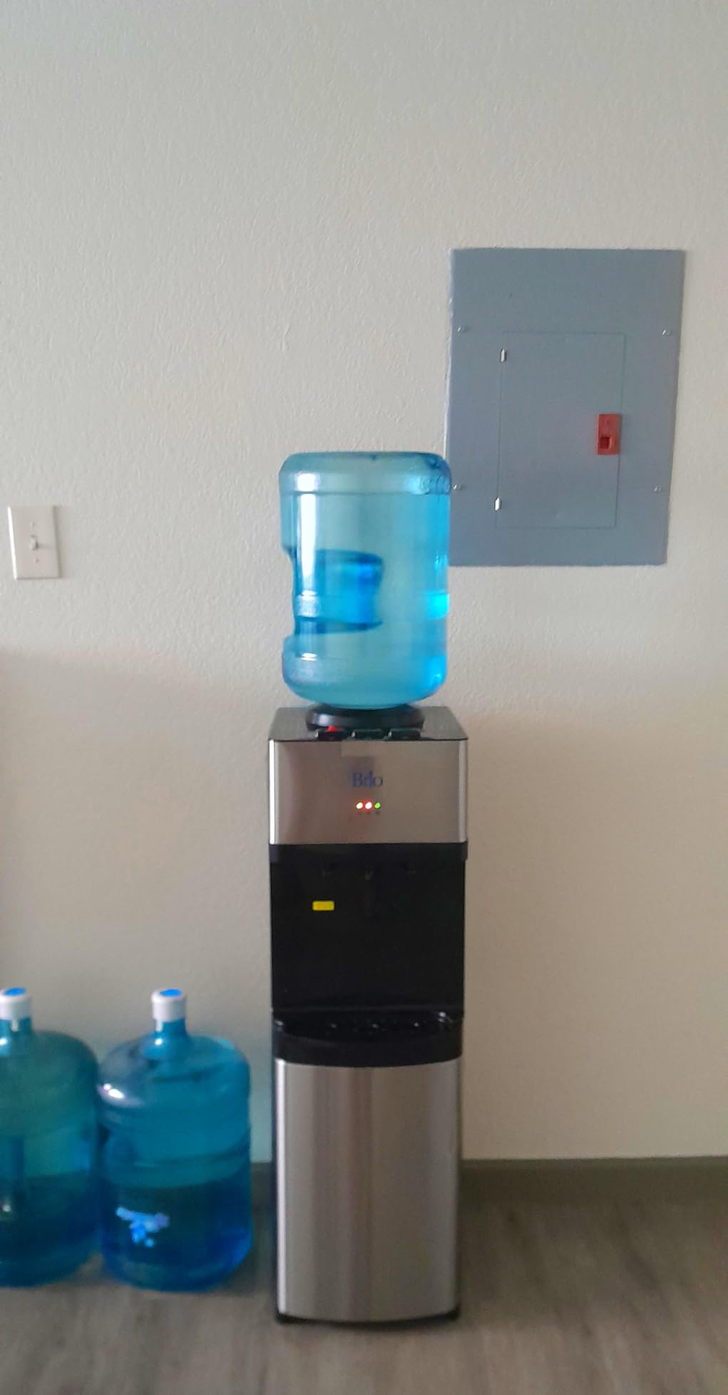 Brio Limited Edition Top Loading Water Cooler Dispenser - Hot & Cold Water, Child Safety Lock, Holds 3 or 5 Gallon Bottles - UL/Energy Star Approved customer photo 2