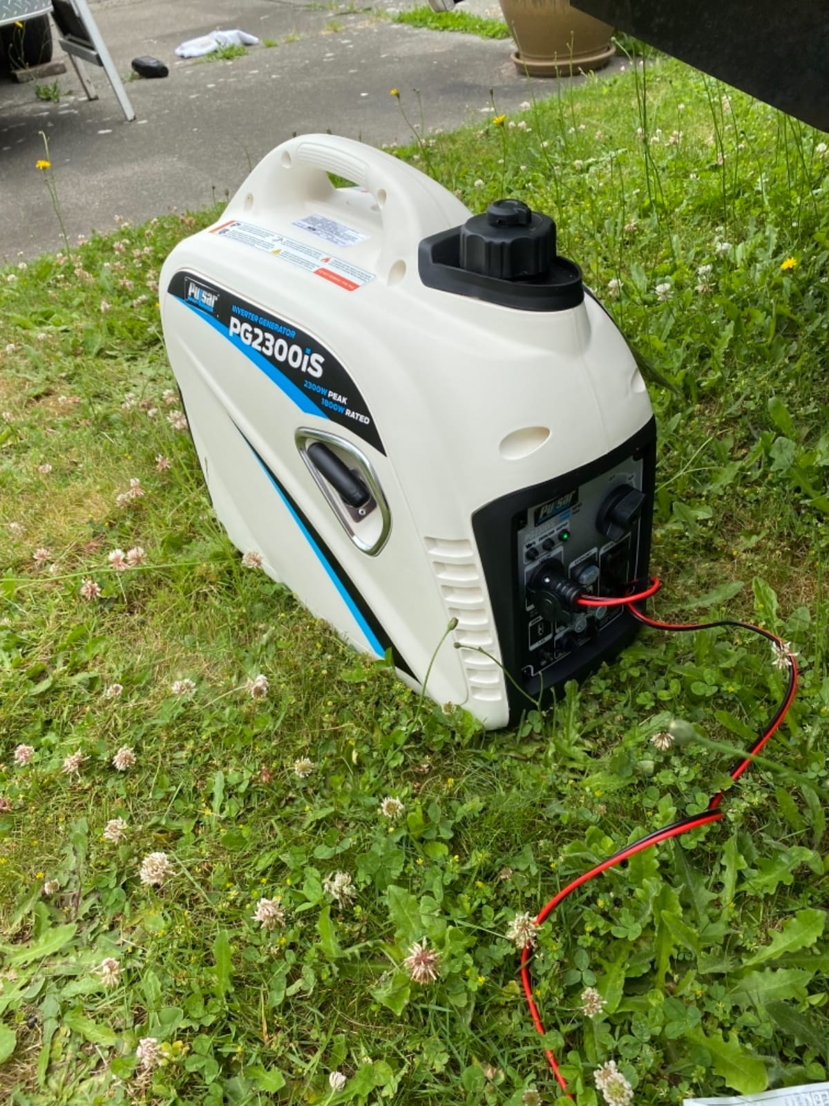 Pulsar PG2300iS 2,300W Portable Super Quiet Gas-Powered Inverter Generator with USB Outlet & Parallel Capability, CARB Compliant customer photo 1