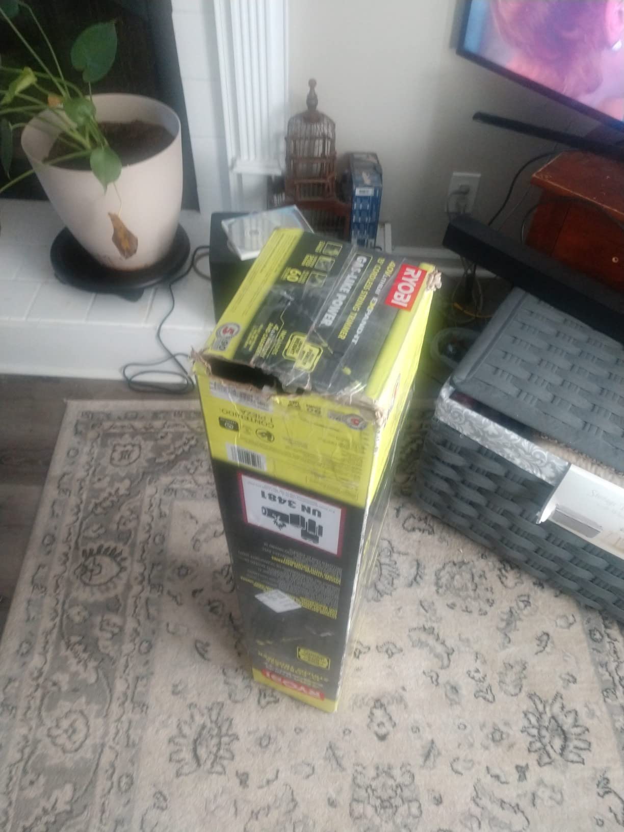 RYOBI 40-Volt Lithium-Ion Cordless Attachment Capable String Trimmer, 4.0 Ah Battery and Charger Inc customer photo 2