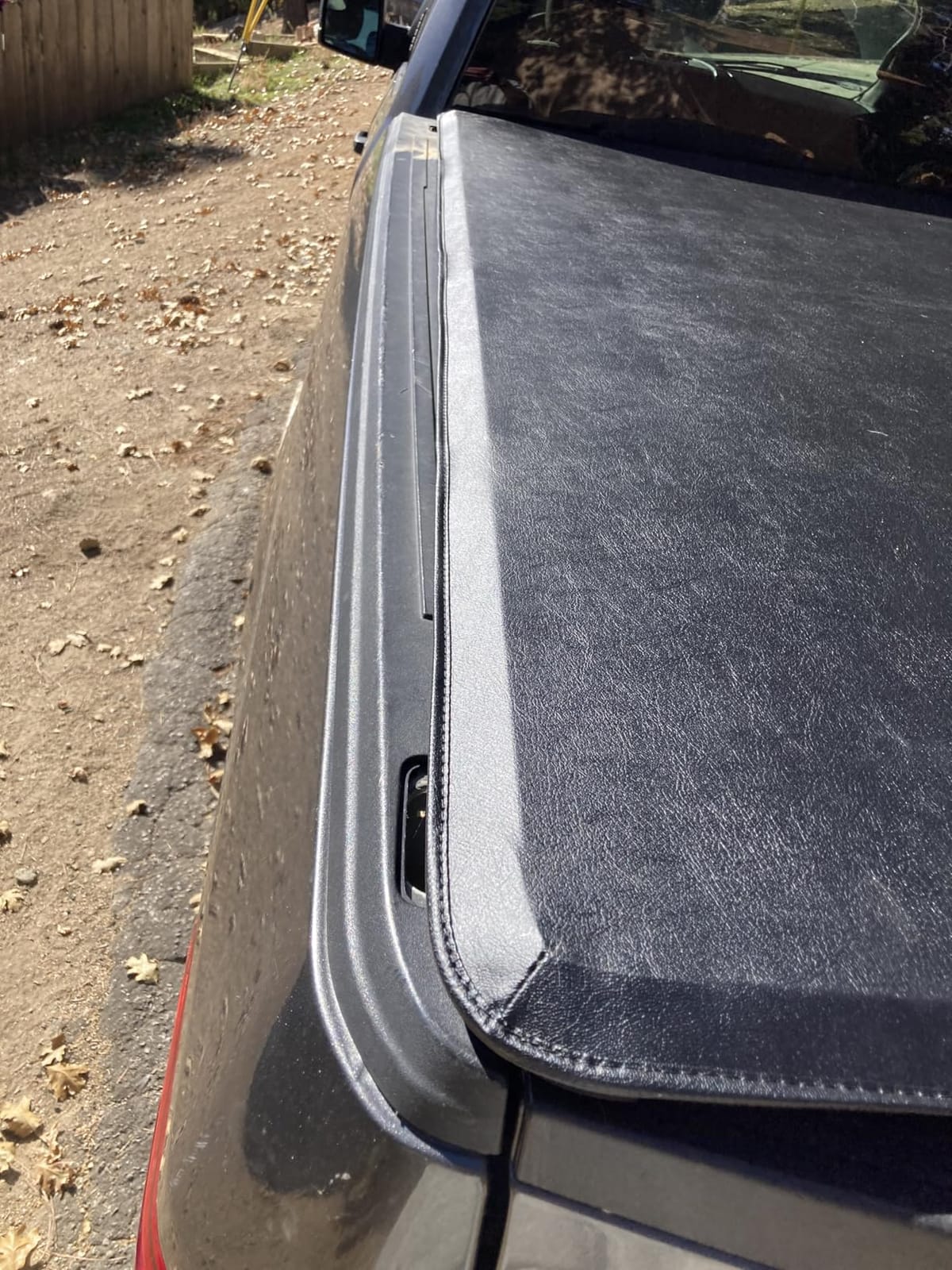 MOSTPLUS 6.5FT Quad 4-Fold Soft Folding Truck Bed Tonneau Cover Compatible for 2015-2025 2026 Ford F150 F-150 Bed Fourth Fold Styleside (78Inch) customer photo 2