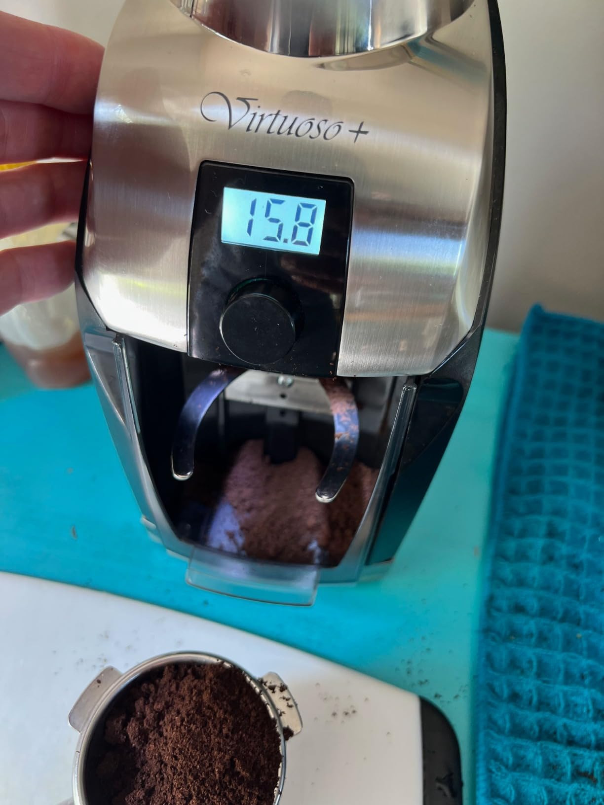 Baratza Virtuoso+ Coffee Grinder ZCG587BLK, Black customer photo 1