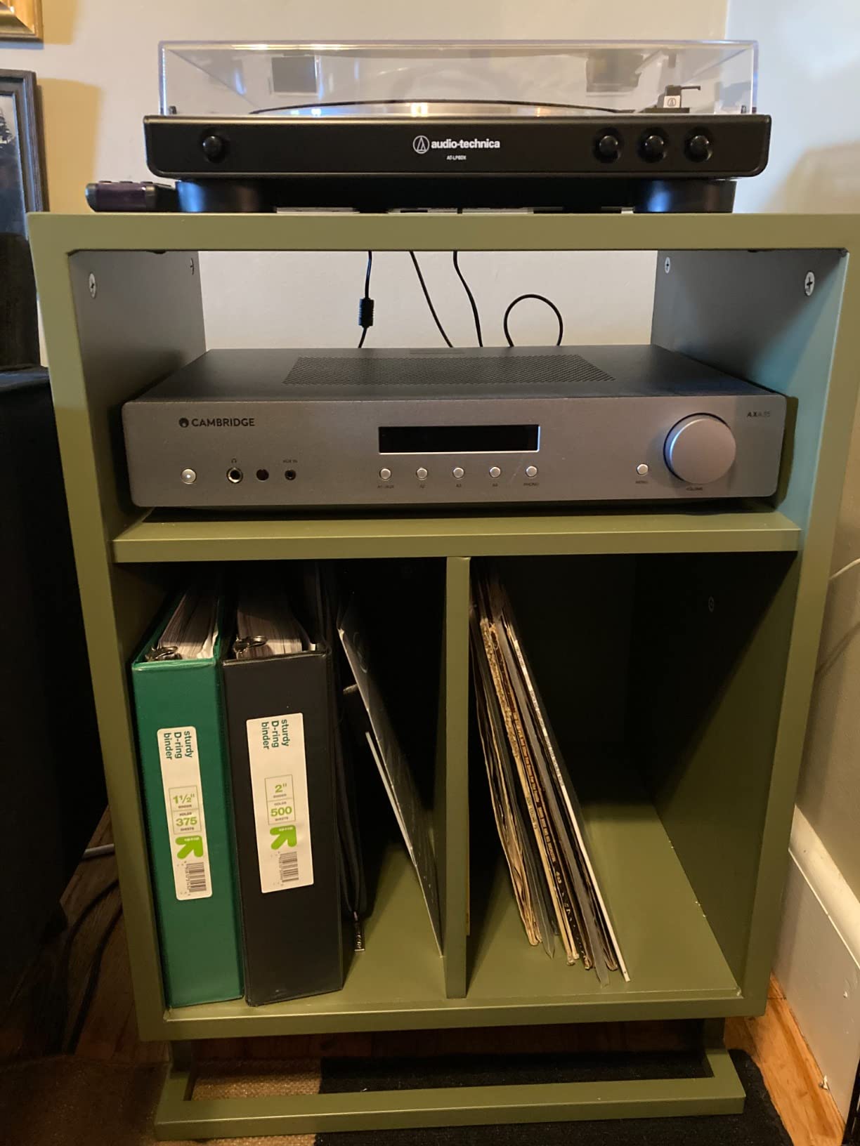 Cambridge Audio AXA35 Integrated Amplifier with Built in Phono Stage (Silver) customer photo 1