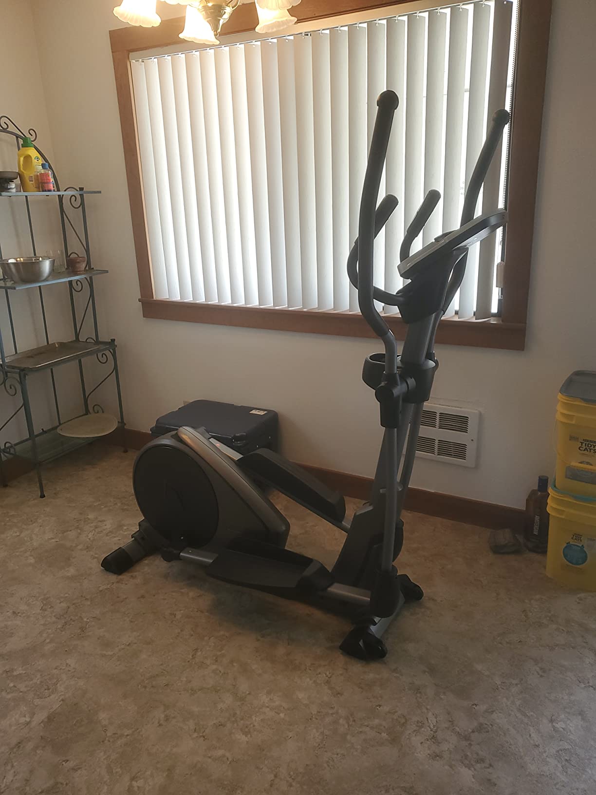 Sunny Health & Fitness Heavy Duty Elliptical Machine with Full Body Workout customer photo 2