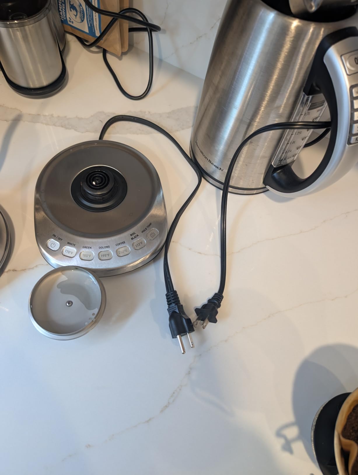Cosori Gooseneck Electric Kettle with Temperature Control, 0.8L, Black customer photo 1