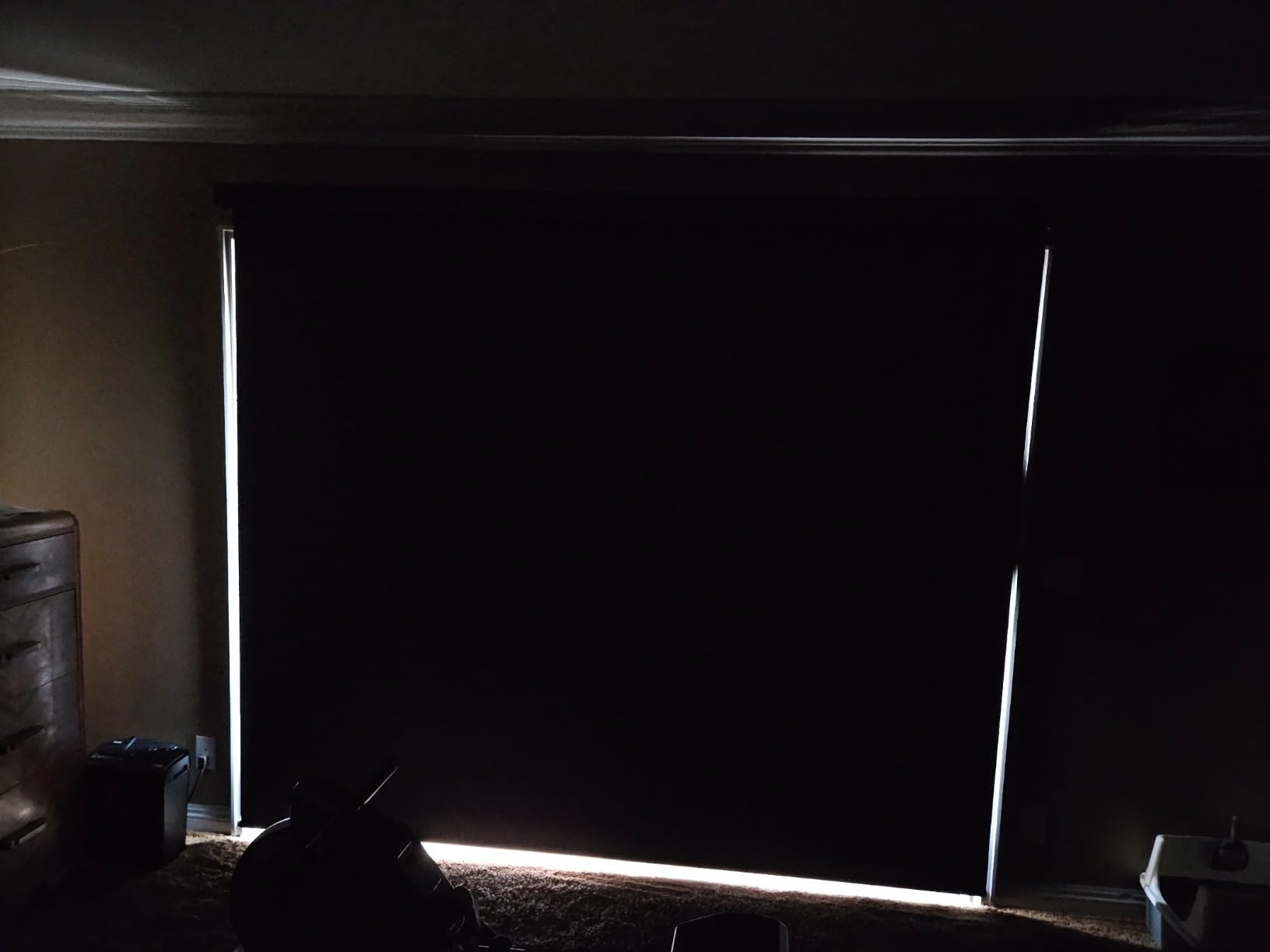Graywind Motorized Roller Shades Work with Alexa Google customer photo 1