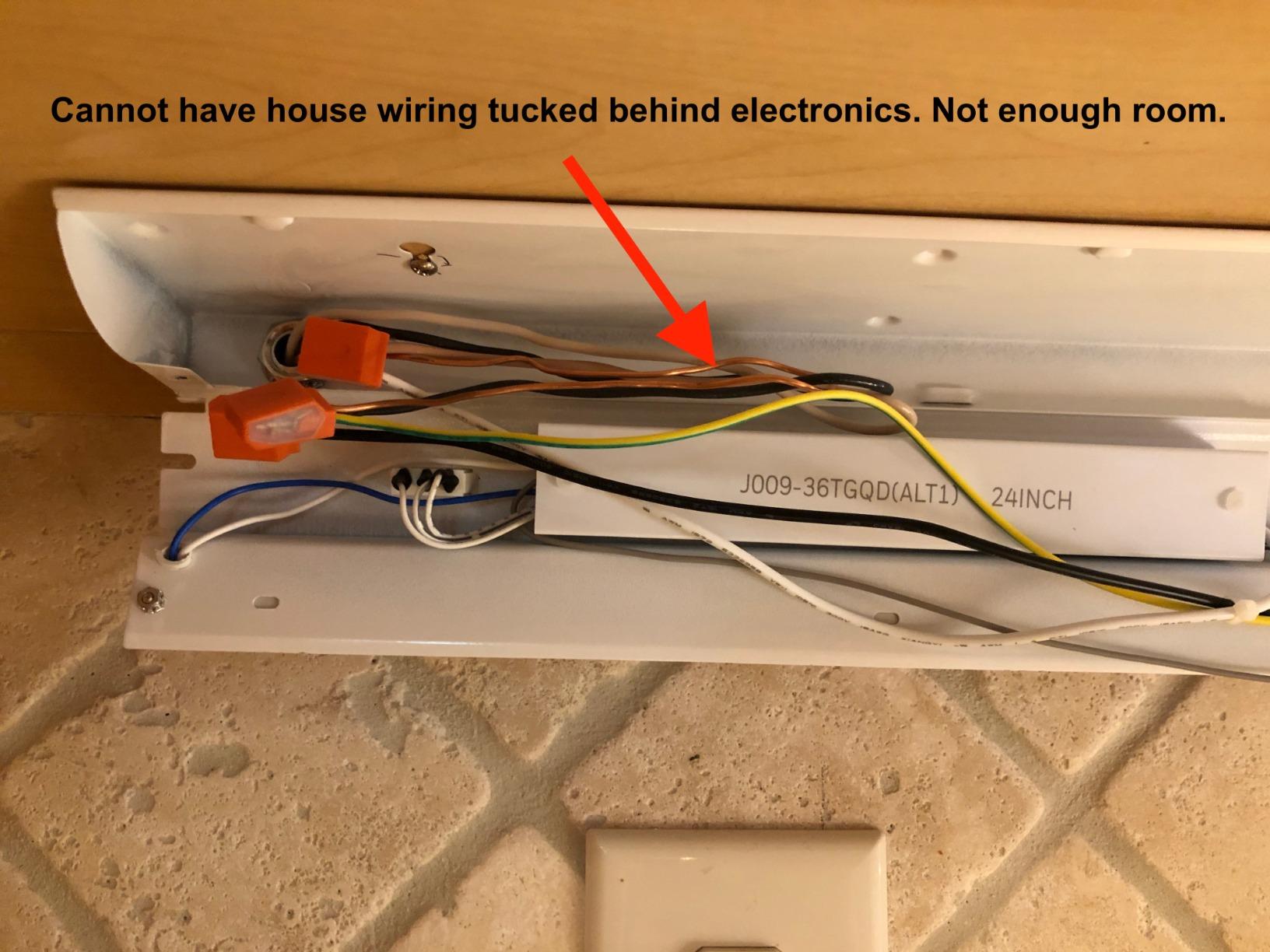 UltraPro 24 Inch Hardwired Under Cabinet Light, Dimmable 908 Lumens customer photo 1
