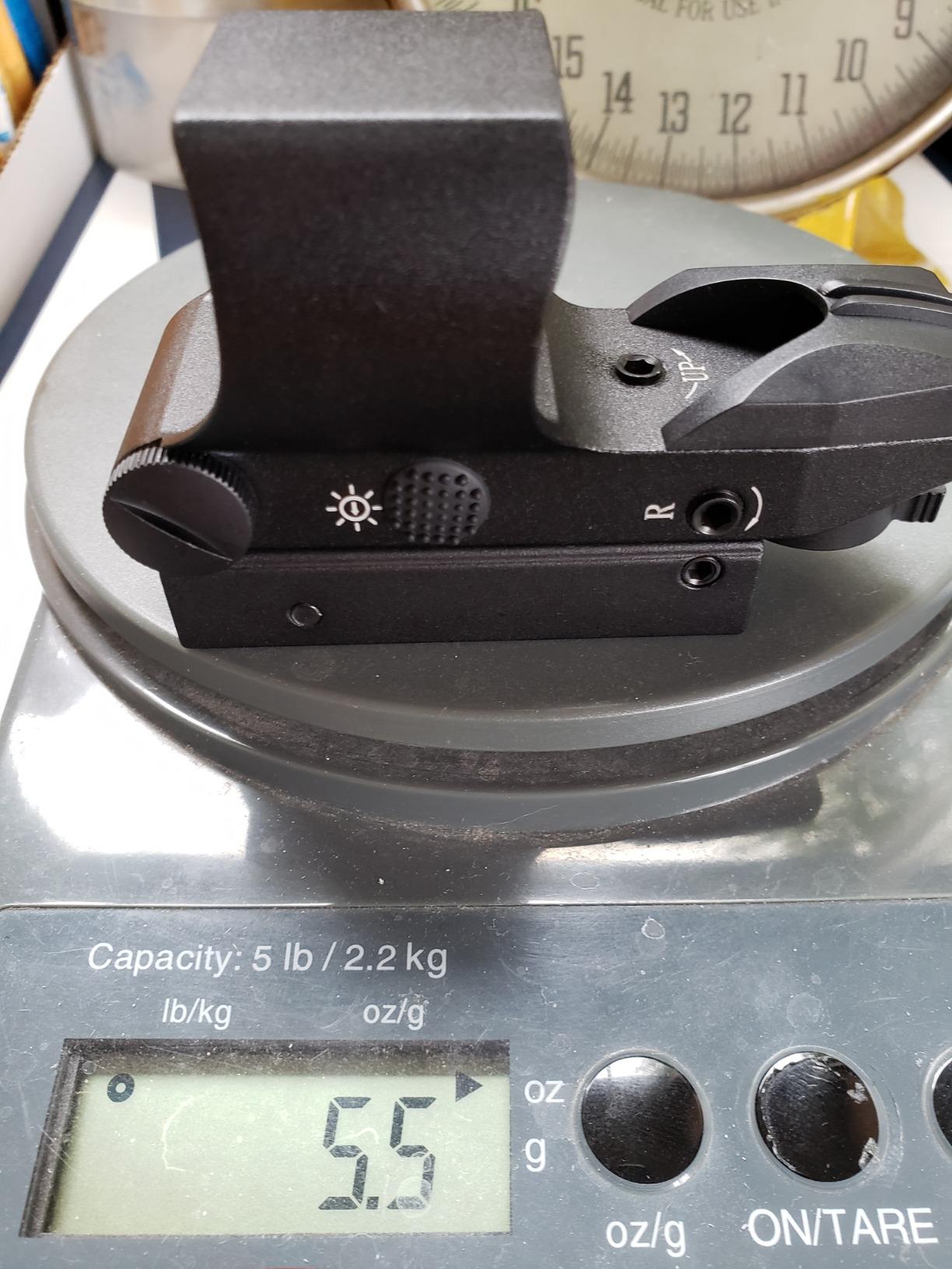 Feyachi Reflex Sight, Multiple Reticle System Red Dot Sight with Picatinny Rail Mount, Absolute Co-Witness customer photo 2
