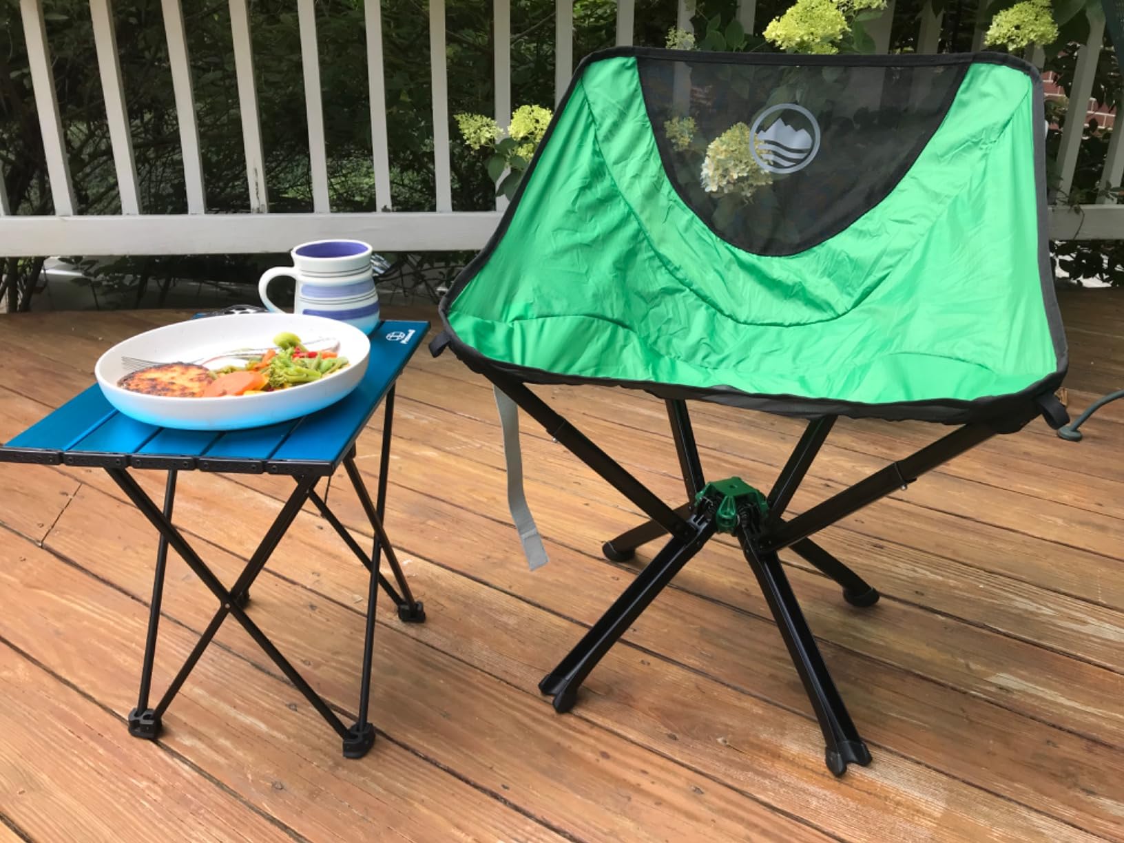 MSSOHKAN Camping Table Folding Portable Camp Side Table Aluminum Lightweight Carry Bag Beach Outdoor Hiking Picnics BBQ Cooking Dining Kitchen customer photo 1