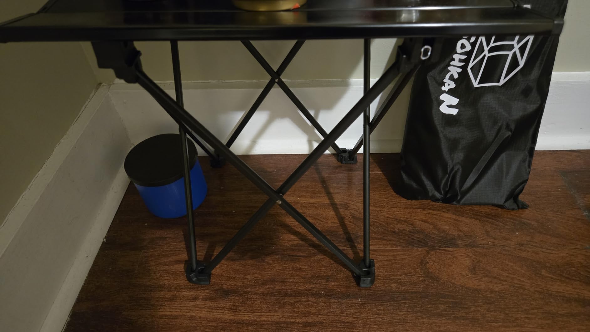 MSSOHKAN Camping Table Folding Portable Camp Side Table Aluminum Lightweight Carry Bag Beach Outdoor Hiking Picnics BBQ Cooking Dining Kitchen customer photo 2