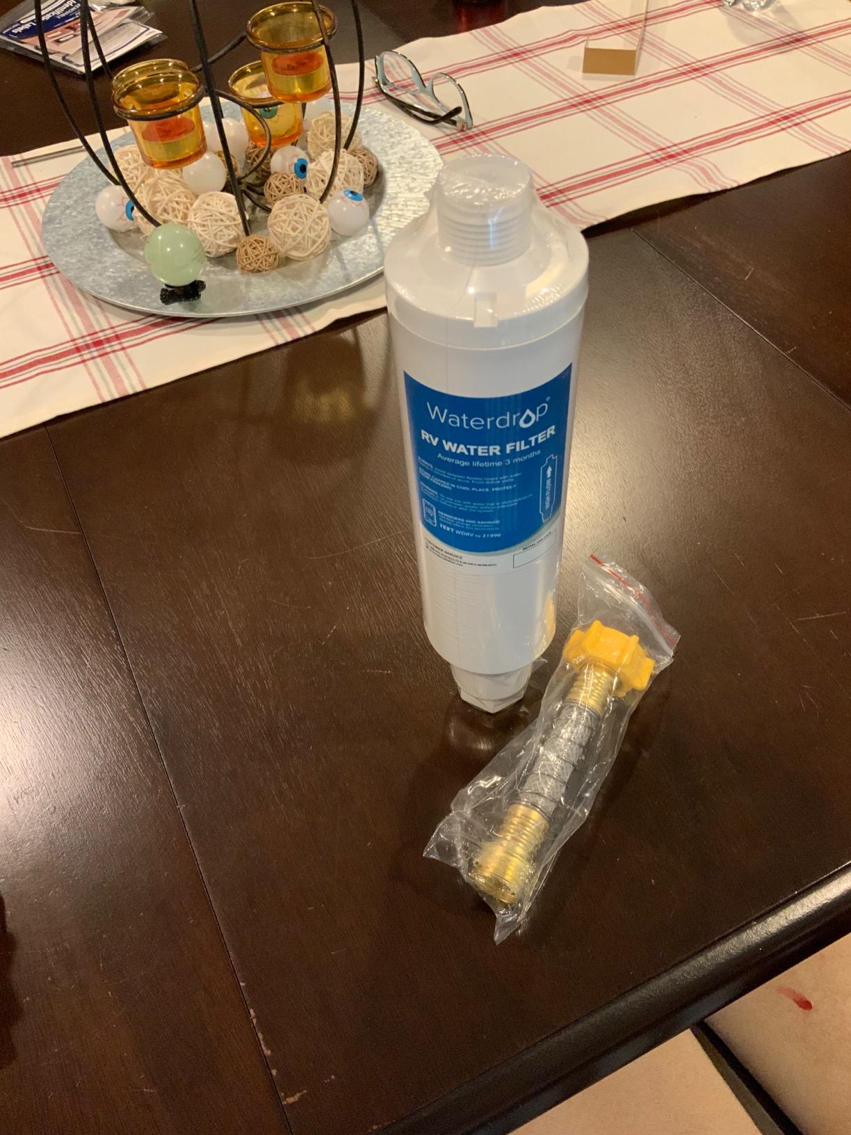 Waterdrop RV Inline Water Filter, Garden Hose and Camper Water Filter customer photo 1