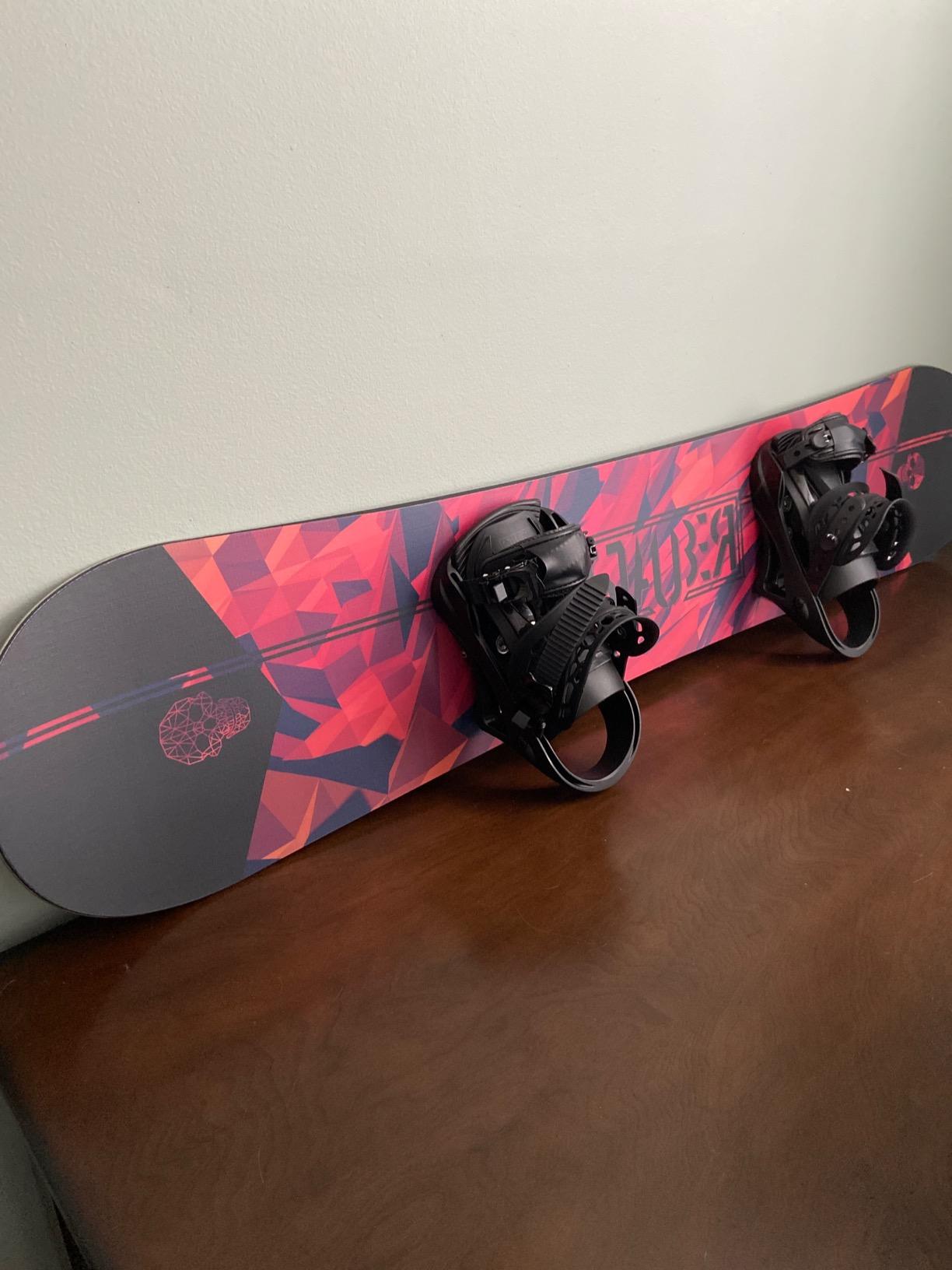 STAUBER Matte Summit Snowboard & Binding Package Sizes 128, 133, 138, 143, 148,153,158, & 161- Best All Terrain, Twin Directional, Hybrid Profile - Adjustable Bindings - Designed for All Levels 143 customer photo 2