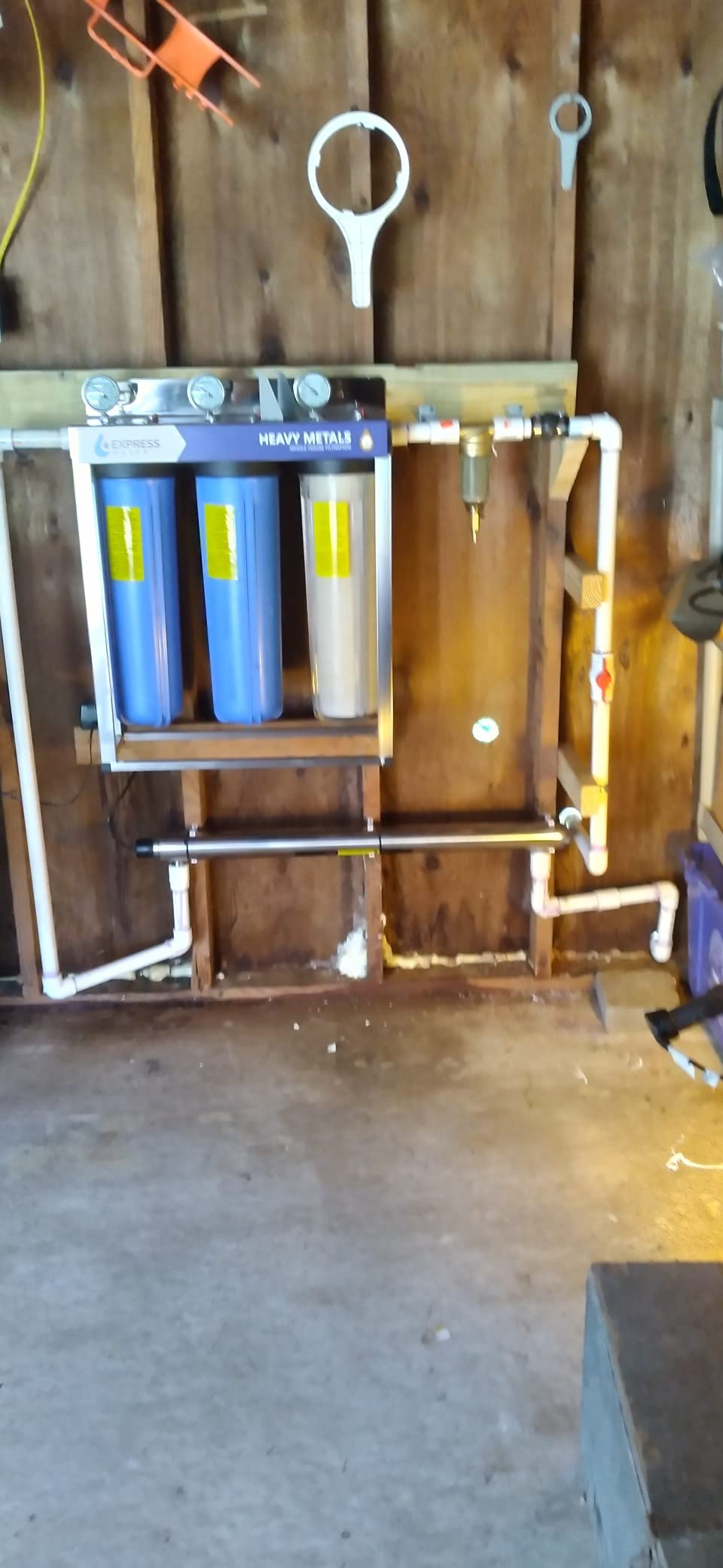 Geekpure 12 GPM Whole House UV Water Filter-1“NPT-55 Watt customer photo 2