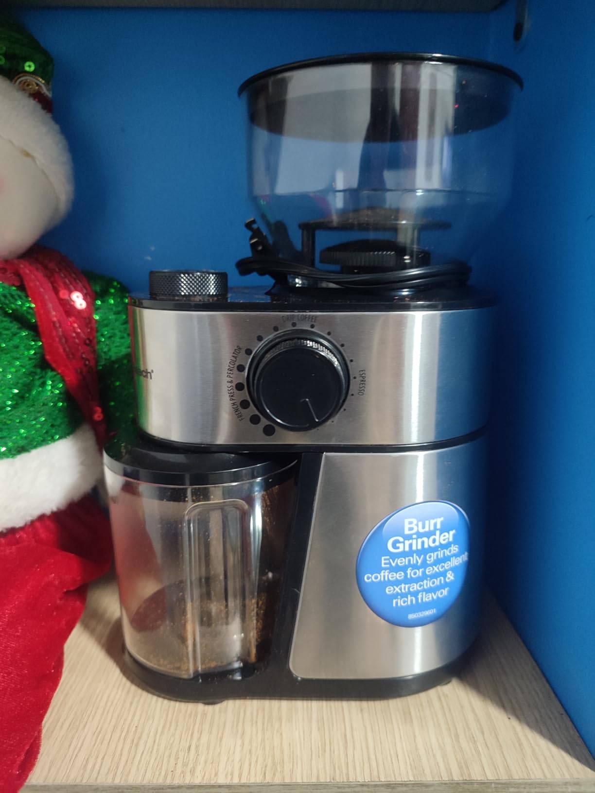 Hamilton Beach Electric Burr Coffee Grinder with Large 16 oz. Hopper customer photo 1