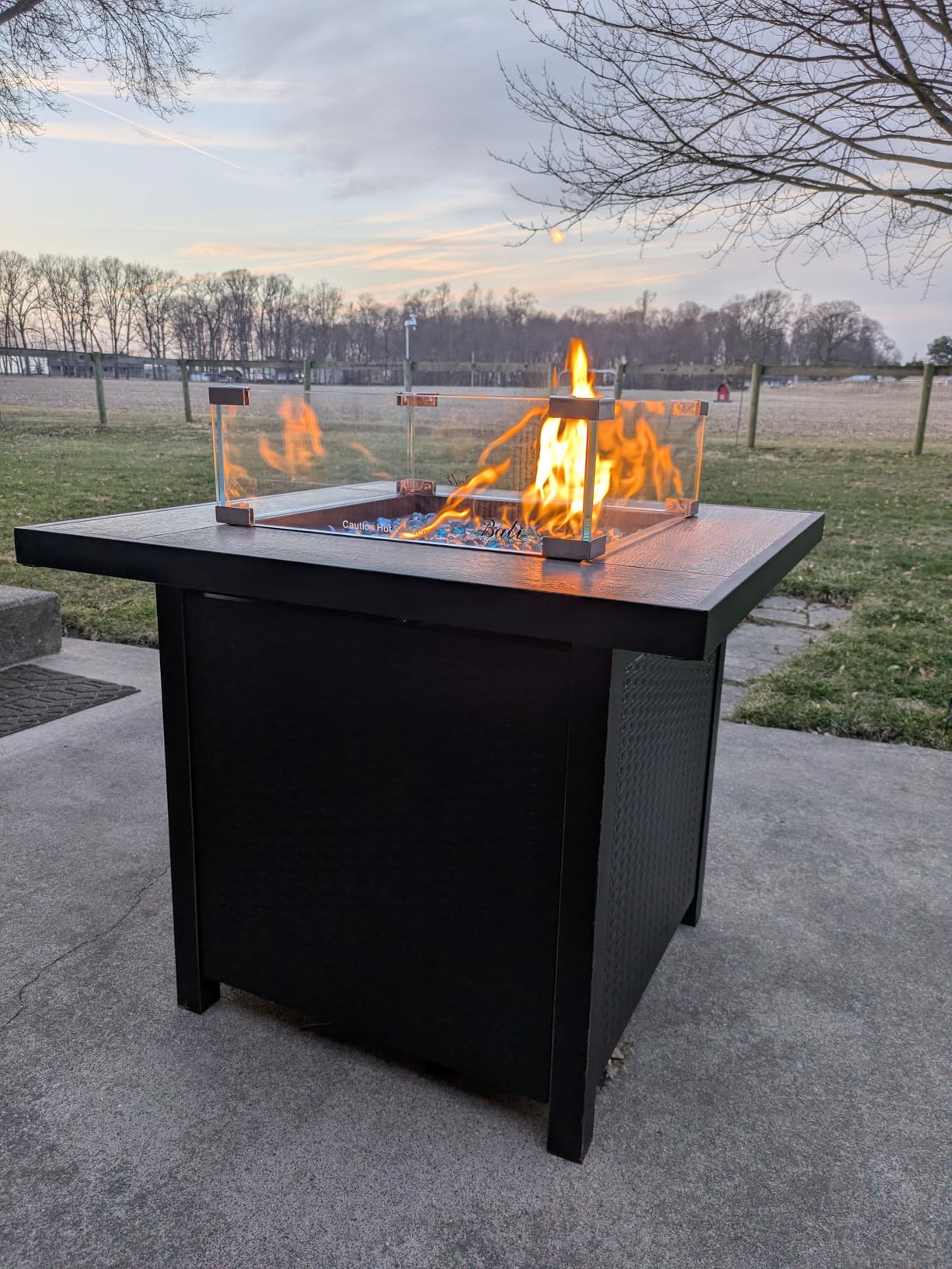 BALI OUTDOORS 50000 BTU Propane Fire Pit for Outdoor customer photo 2