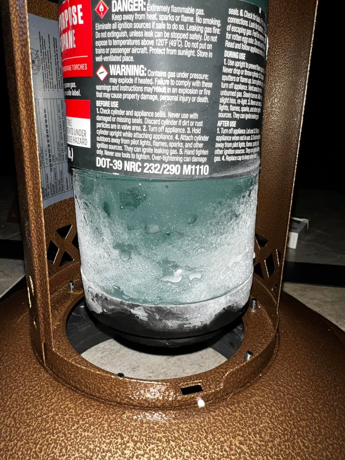 BALI OUTDOORS Portable Patio Heater customer photo 2