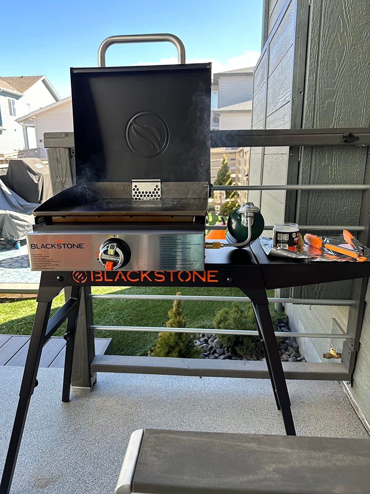 Blackstone® 1814 Propane Gas Griddle, 17 Inch, Black customer photo 1