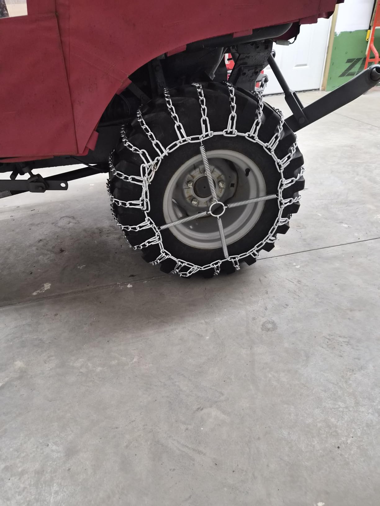 The ROP Shop Pair of 2 Link Tire Chains & Tensioners 20x8x8 customer photo 1