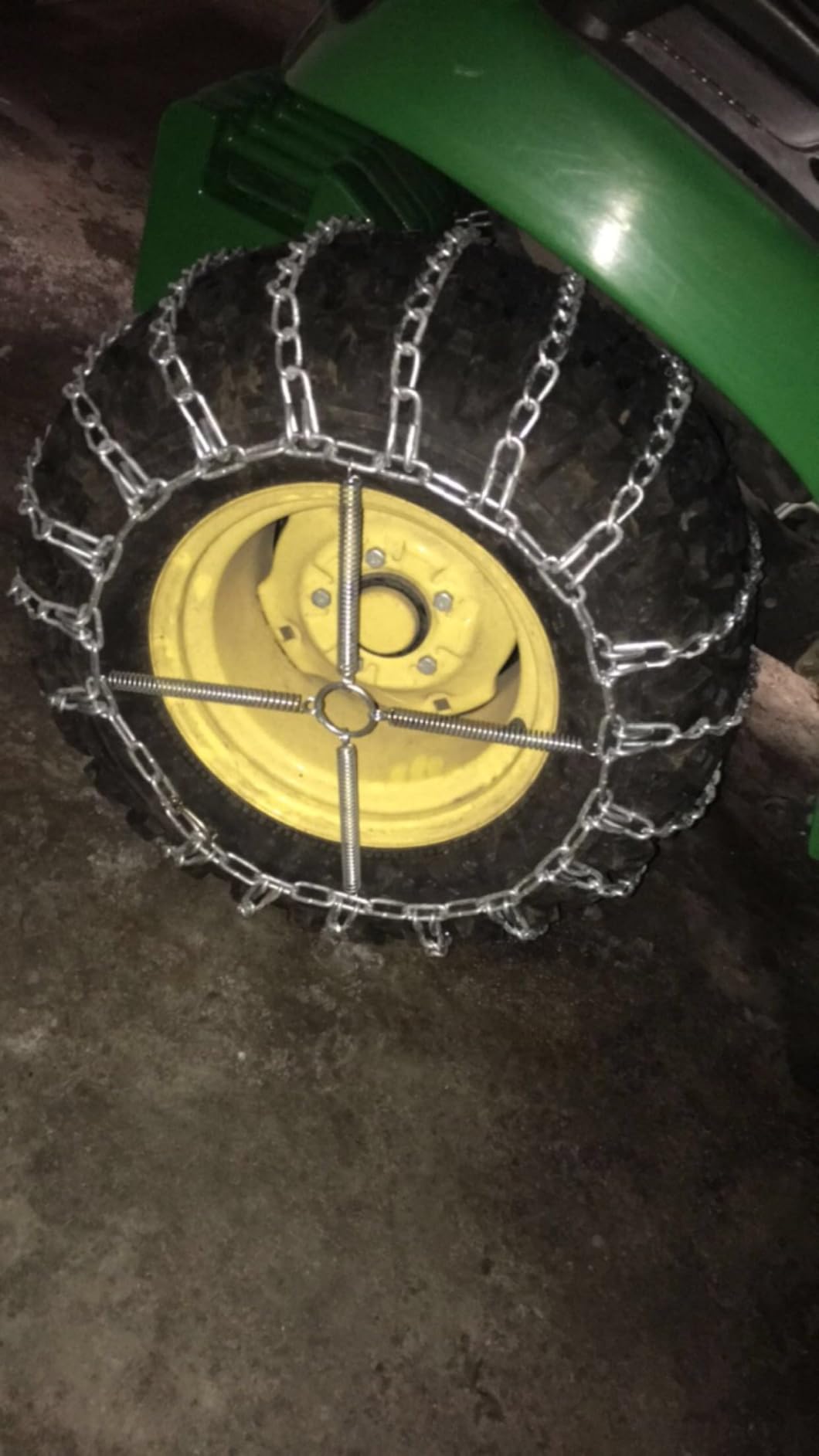 The ROP Shop Pair of 2 Link Tire Chains & Tensioners 20x8x8 customer photo 2