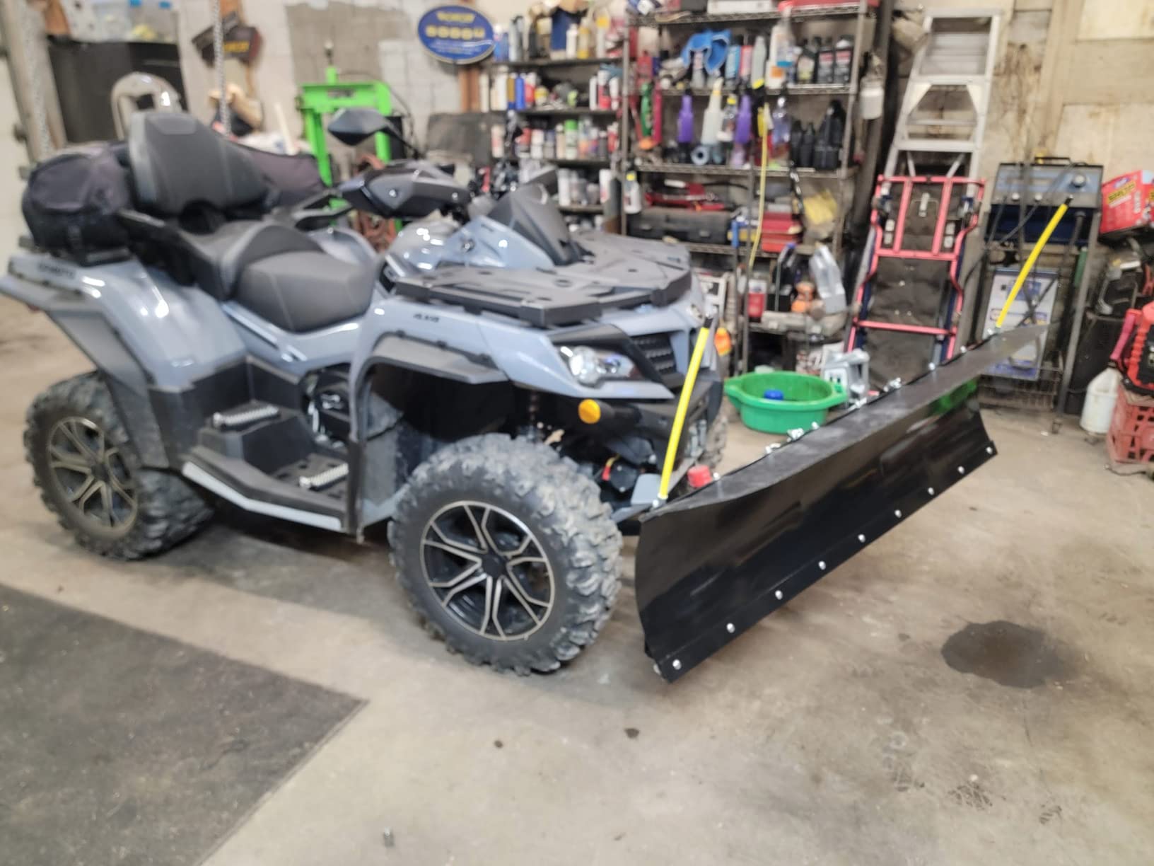 Extreme Max 5500.5112 Heavy-Duty UniPlow One-Box ATV Plow System with Can-Am Outlander Mount - 60