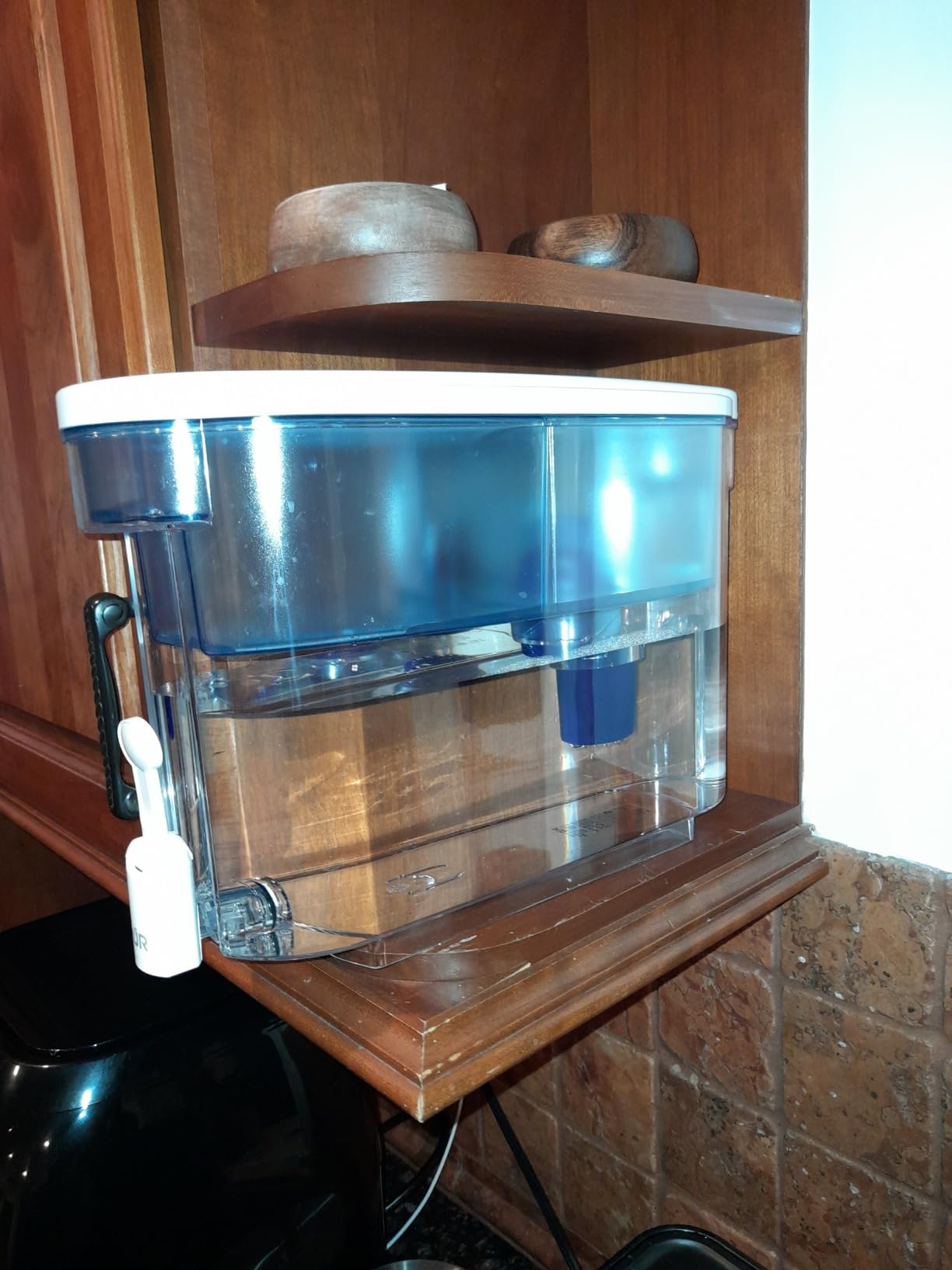 PUR 30-Cup Countertop Water Filter Dispenser, White/Blue, DS1800Z customer photo 1