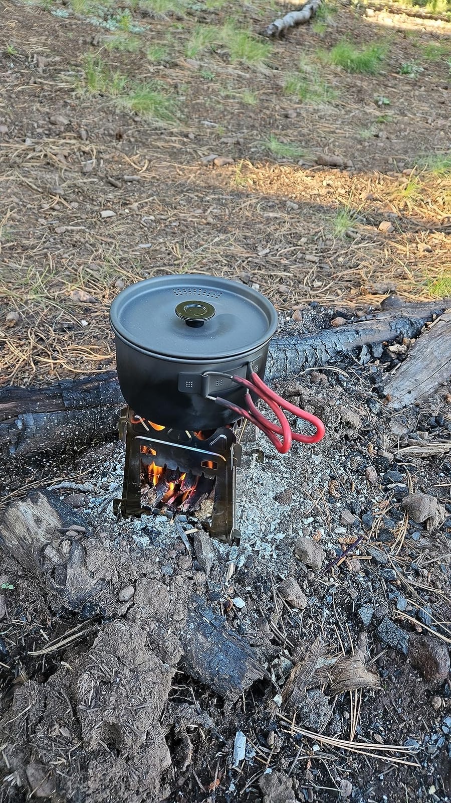 ALOCS Camping Cookware Set Camping Gear Compact Camping Pots and Pans Set customer photo 2