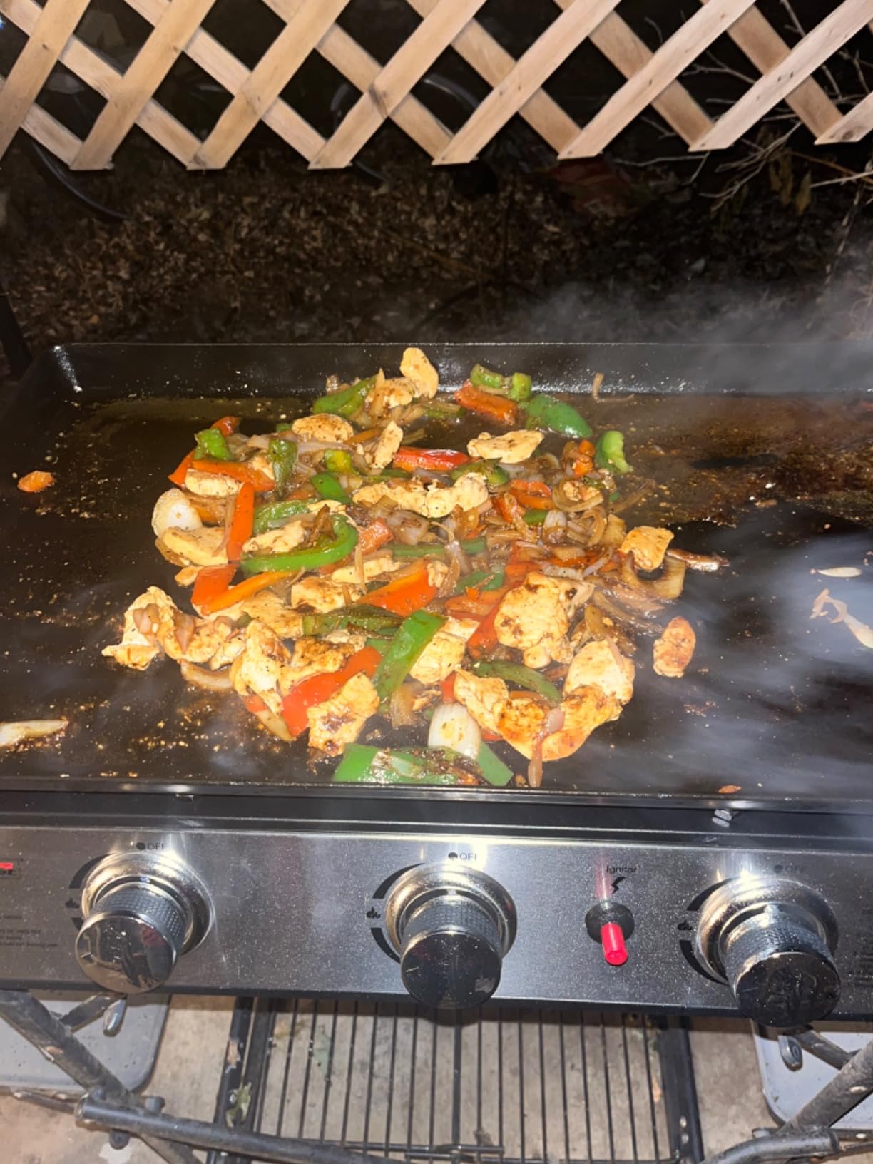 Royal Gourmet PD1301S Portable 3-Burner Tabletop Gas Griddle customer photo 2
