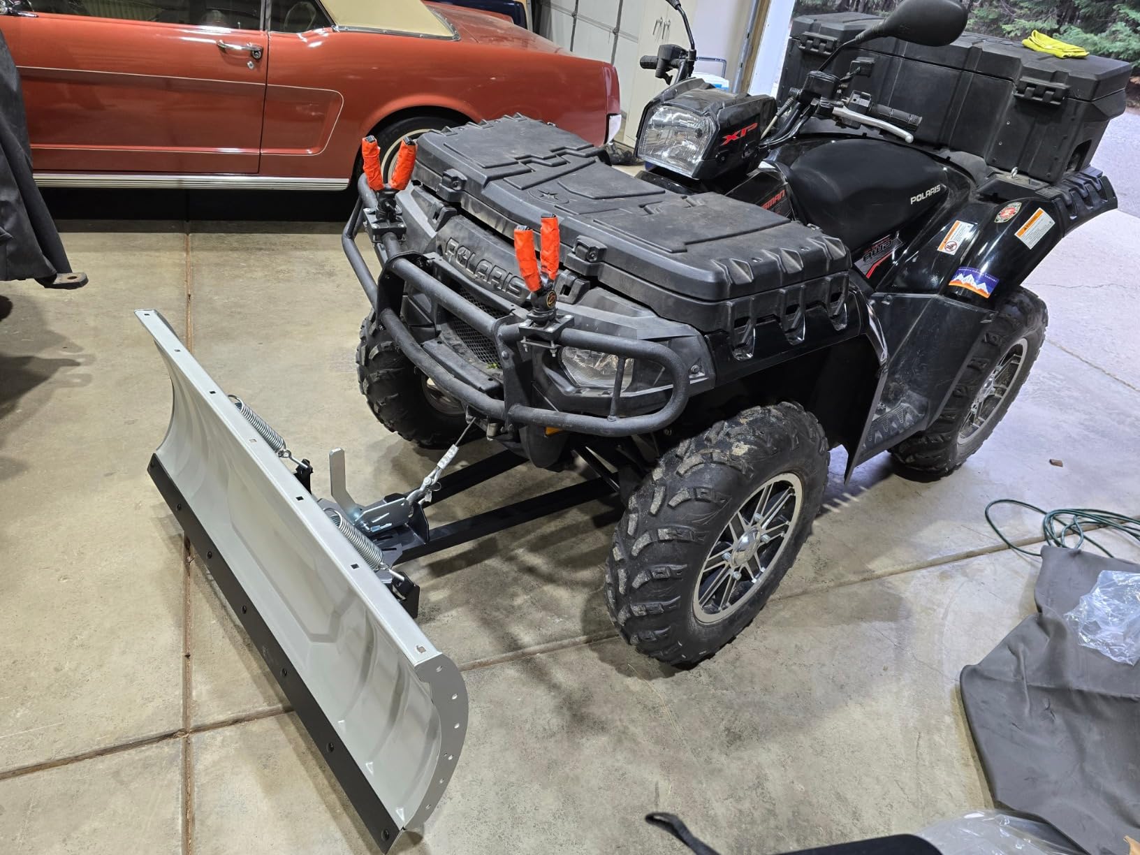 ECOTRIC ATV Snow Plow Blade Kit customer photo 1