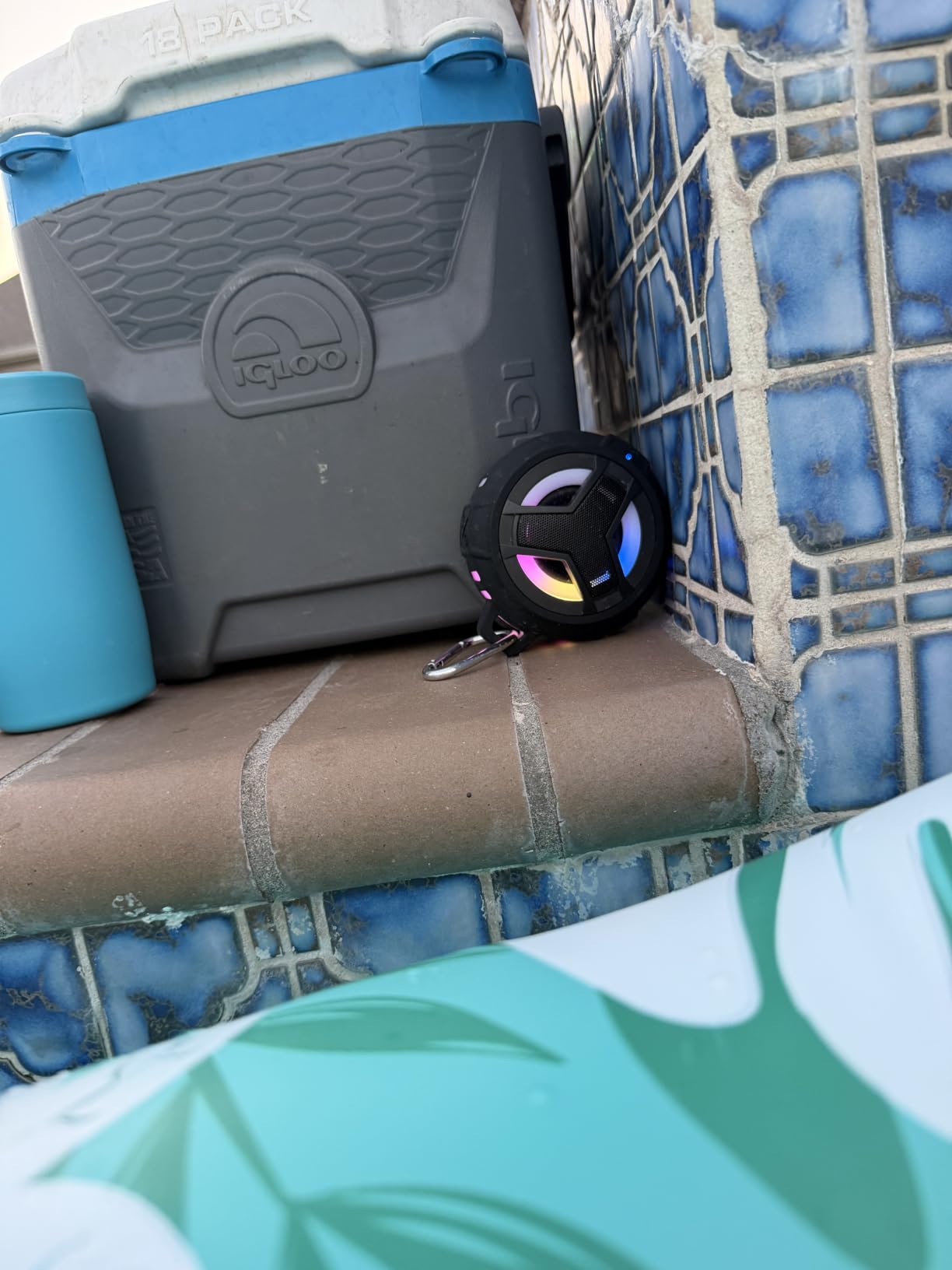 EBODA Bluetooth Shower Waterproof Speaker Portable Gifts for Kayak Teens customer photo 1