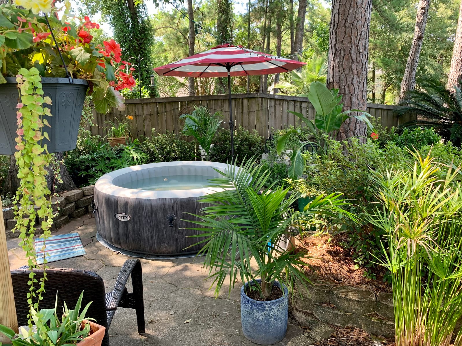 Intex 28439E 4-Person PureSpa 77in X 28in Greywood Deluxe Set customer photo 2