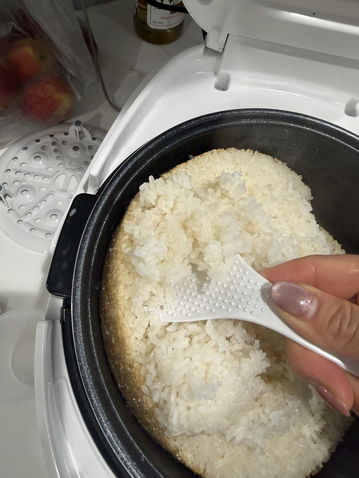 CUCKOO Micom Fuzzy Logic Rice Cooker, 20-Cup Cooked, White, CR-1020F customer photo 1