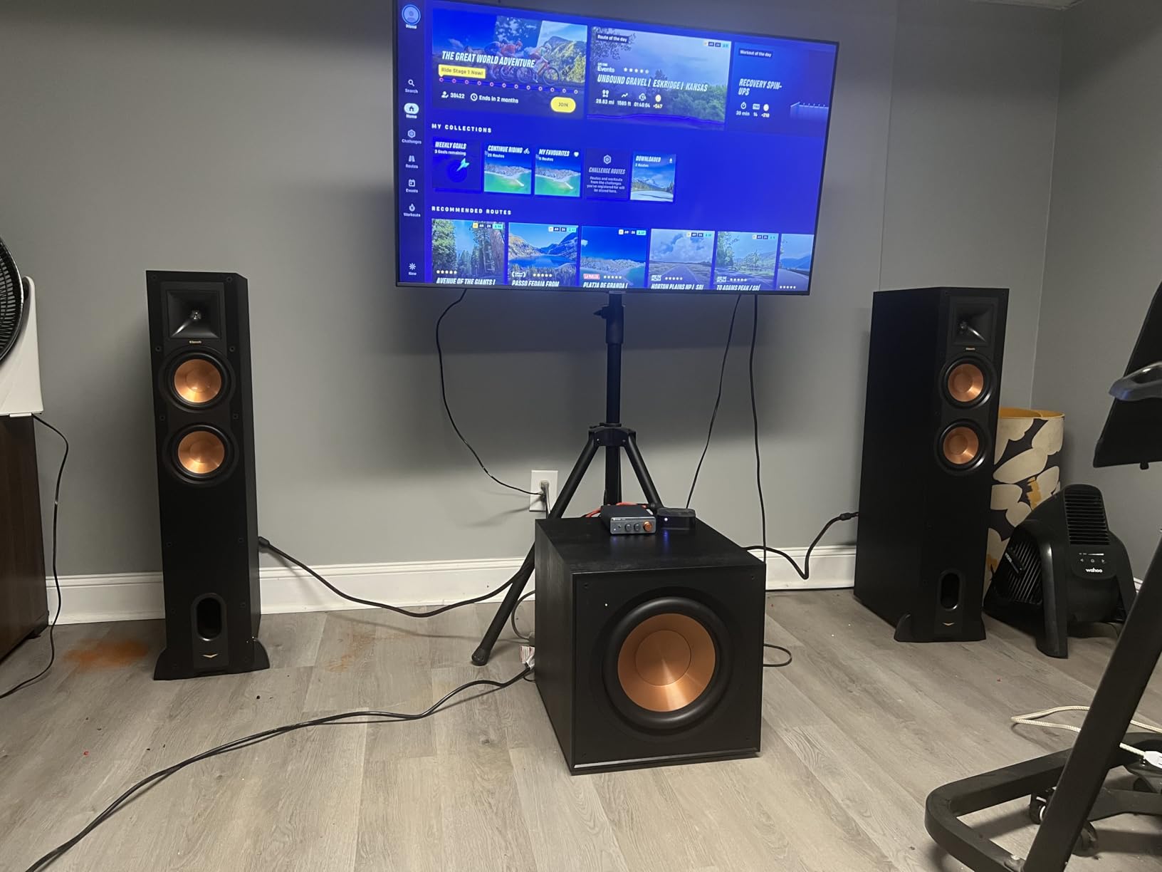 Klipsch Reference R-26FA Floorstanding Speaker, Black, Pair customer photo 2