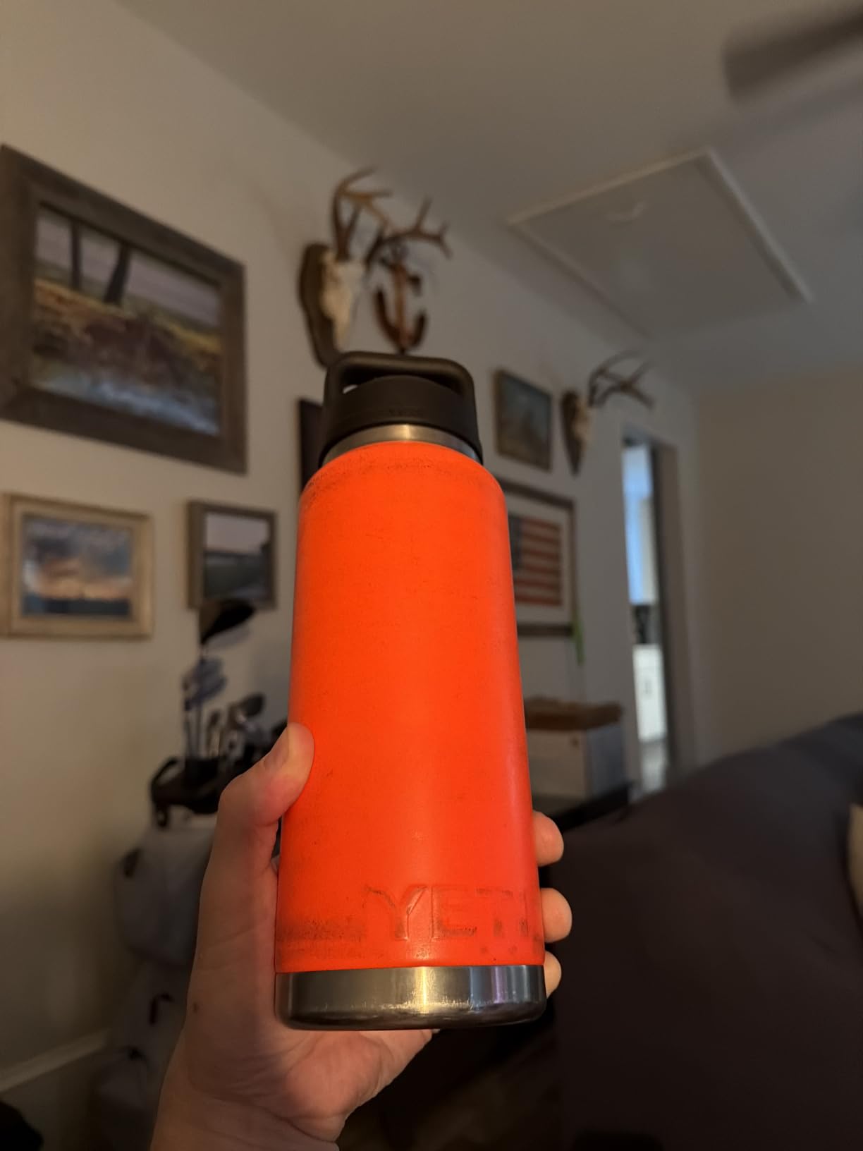 YETI Rambler 36 oz Bottle, Vacuum Insulated, Leakproof, Stainless Steel with Chug Cap customer photo 1