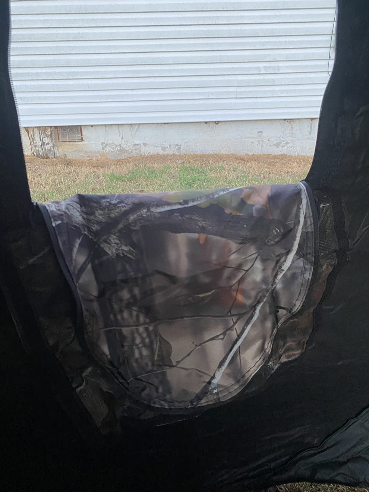 Guide Gear HuntRite Deluxe 4-Panel Spring Steel Hunting Blind; 2 Person Ground Tent for Deer and Turkey Season customer photo 1