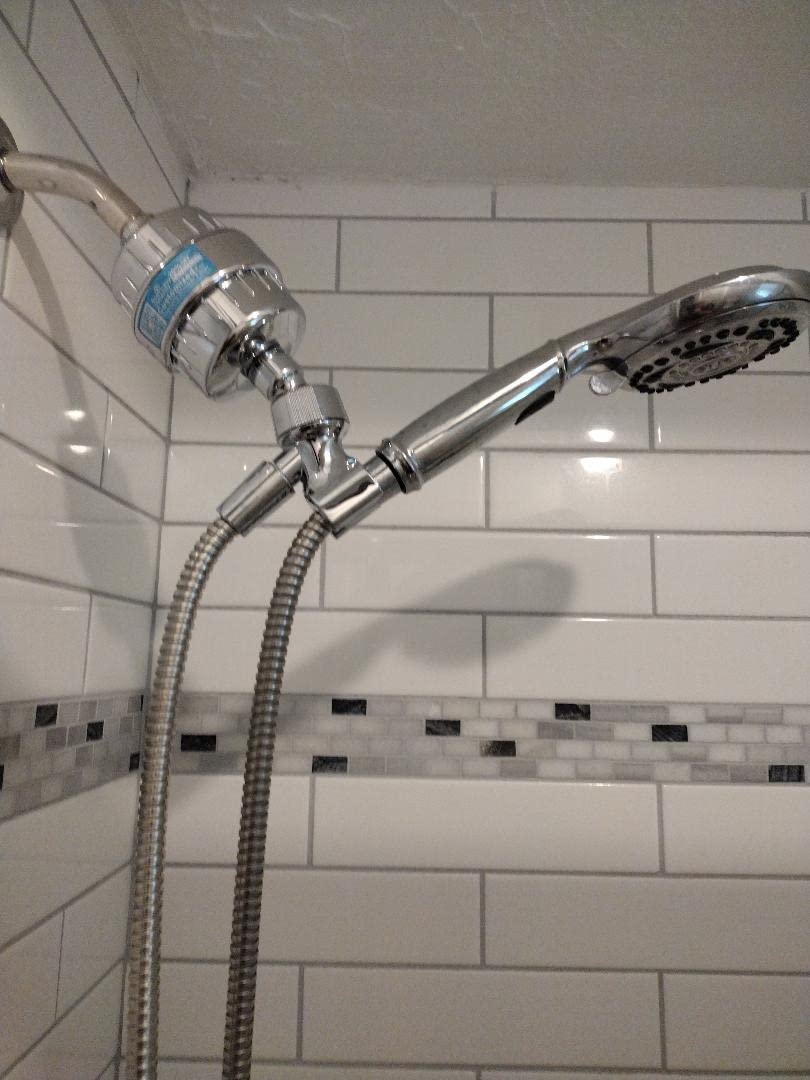 HOPOPRO 18-Stage Shower Head Filter, NBC News Recommended Brand, High Output Universal Shower Water Filter Hard Water Filter Water Softener Showerhead Filter Remove Chlorine for Better Skin & Hair customer photo 2