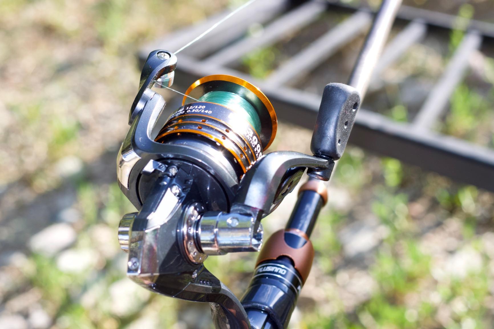 PLUSINNO Fishing Rod and Reel Combos, Bronze Warrior Toray IM6 Carbon Matrix Telescopic Fishing Rod Pole, 12 +1 Shielded Bearings Stainless Steel BB Spinning Reel, Travel Freshwater Fishing Gear customer photo 1