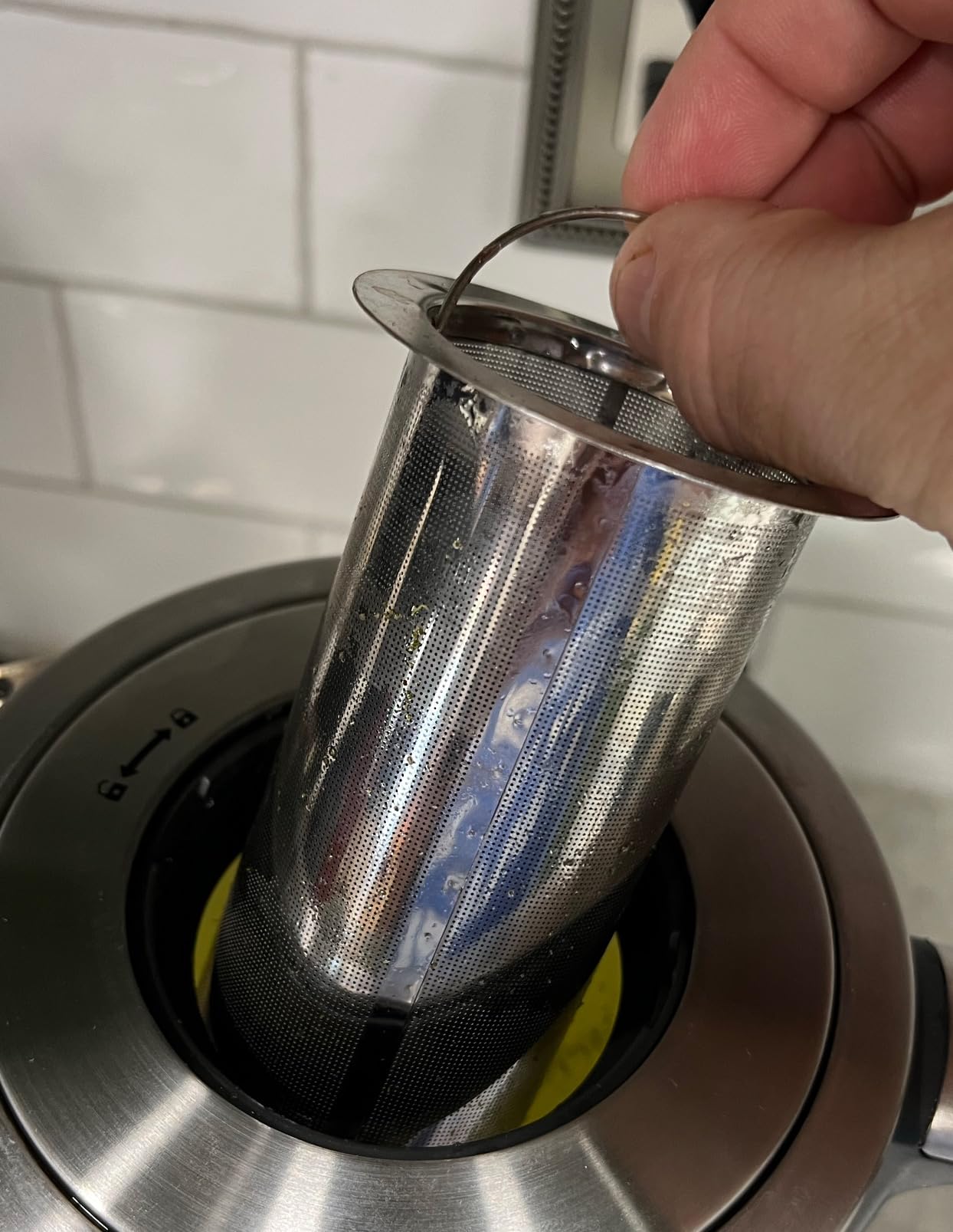 Viante Alba Electric Tea Kettle With Infuser, No Plastic, 1.5L customer photo 1