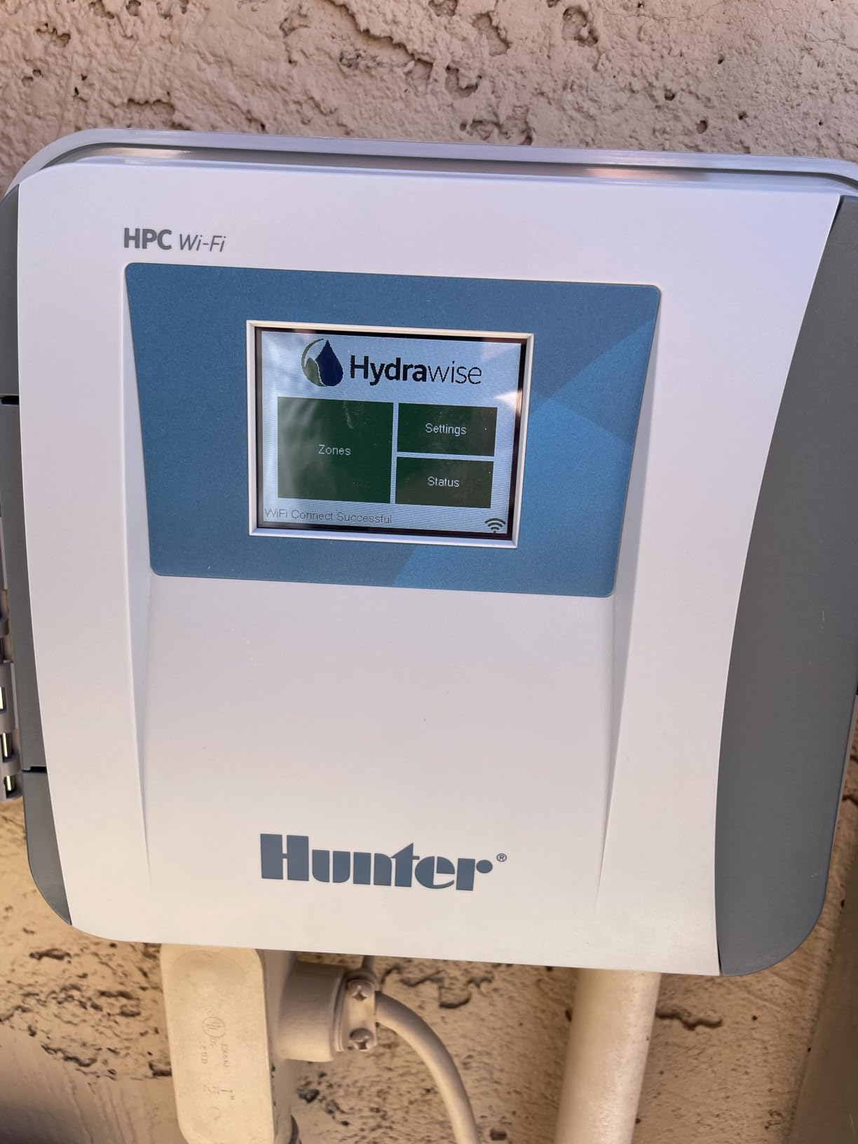 Hunter HPC400 Sprinkler Controller, 4 Zone, WiFi Smart Sprinkler Timer customer photo 2