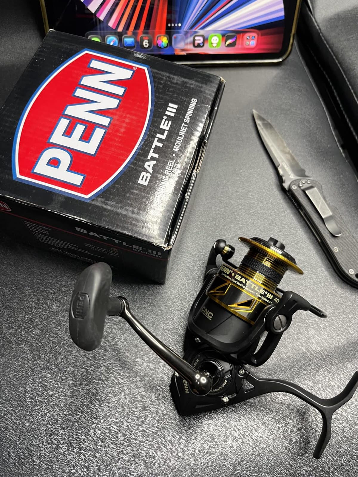 Penn Battle IV Spinning Fishing Reel customer photo 2
