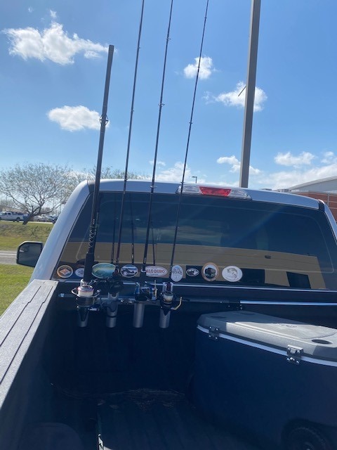 Aluminium Wall-Mounted Fishing Rod Holder for Boat, Garage & Marine - Holds Rods & Poles customer photo 2