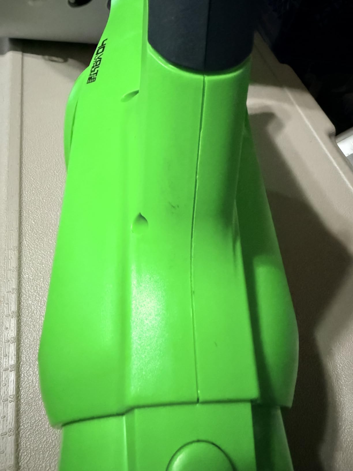 Greenworks 40V Electric Leaf Blower, 550 CFM, 4.0 Ah Battery and Charger customer photo 1