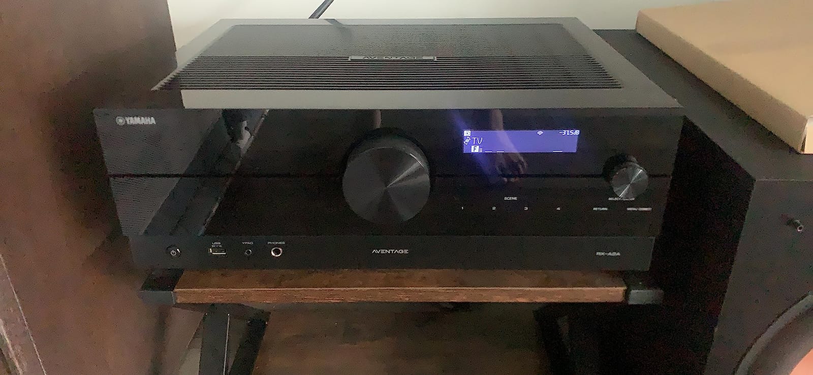 Yamaha RX-A2A AVENTAGE 7.2-Channel AV Receiver – 8K and 4K/120 HDMI, eARC, Dolby Atmos, DTS:X, Wi-Fi, Bluetooth, MusicCast customer photo 2