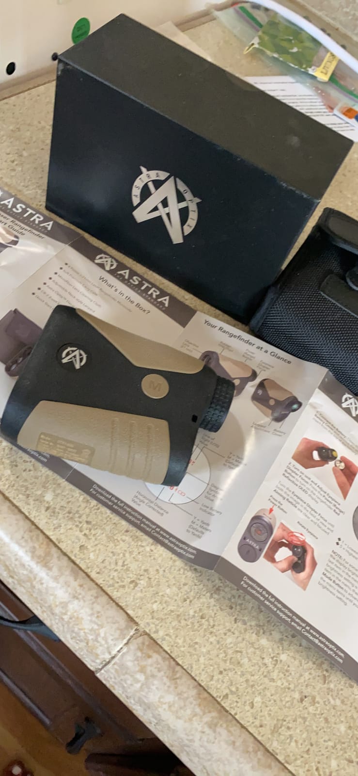Astra Optix OTX/HTX-1600 1760-Yard Laser Rangefinder for Hunting customer photo 2