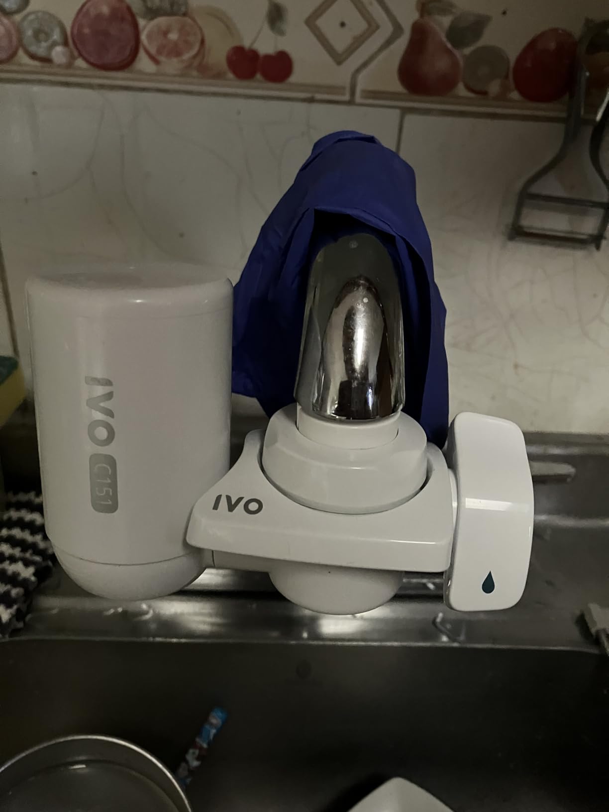 IVO Water Filter for Sink Faucet – 4-Stages with Microfiltration Technology – Removes Chlorine, Rust, Sediments and Microscopic Contaminants – Retains Healthy Minerals customer photo 1
