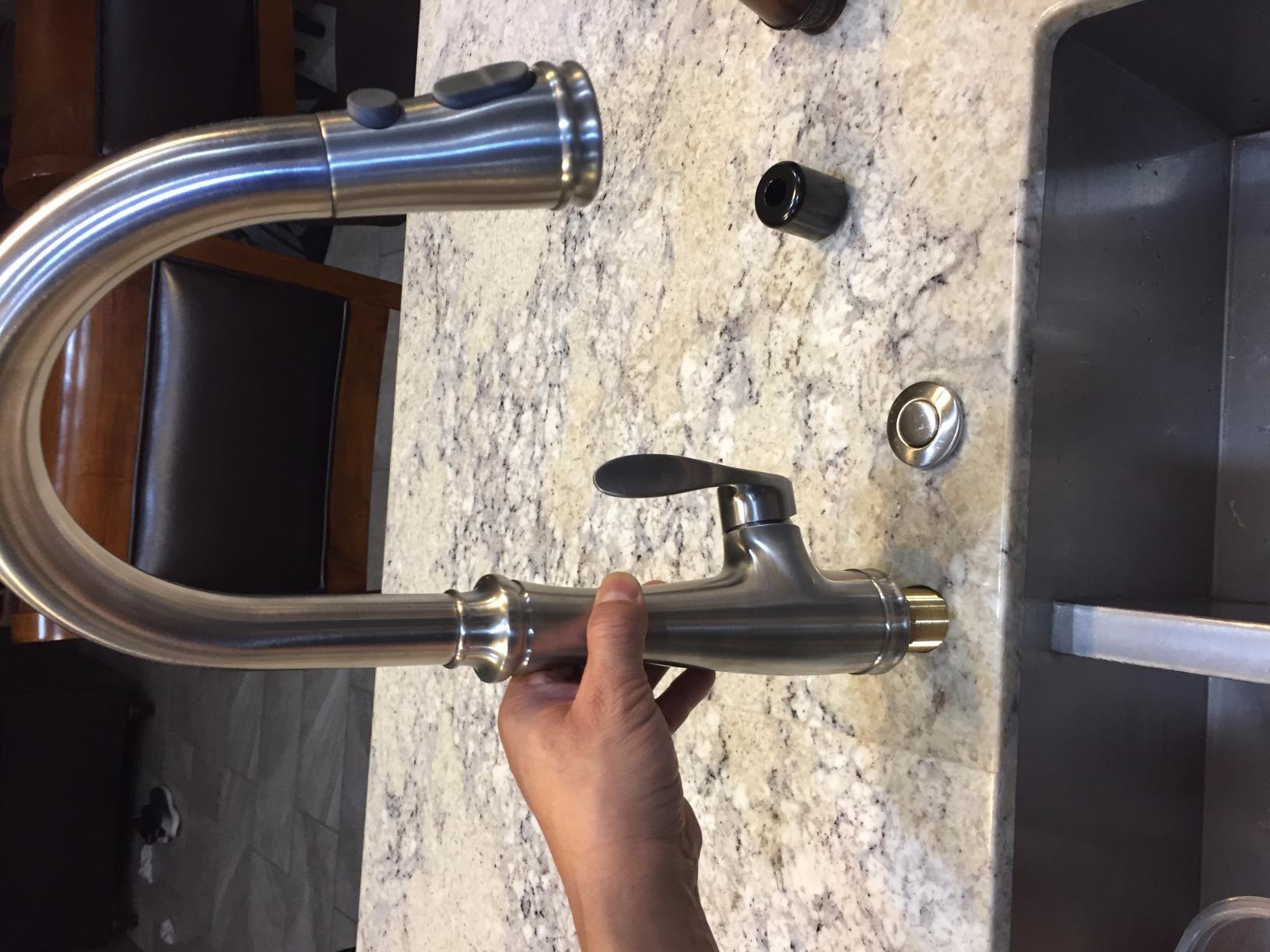 KOHLER K-29108-VS Bellera Touchless Kitchen Faucets with Pull Down Sprayer, Touchless Kitchen Sink Faucets, Vibrant Stainless customer photo 2