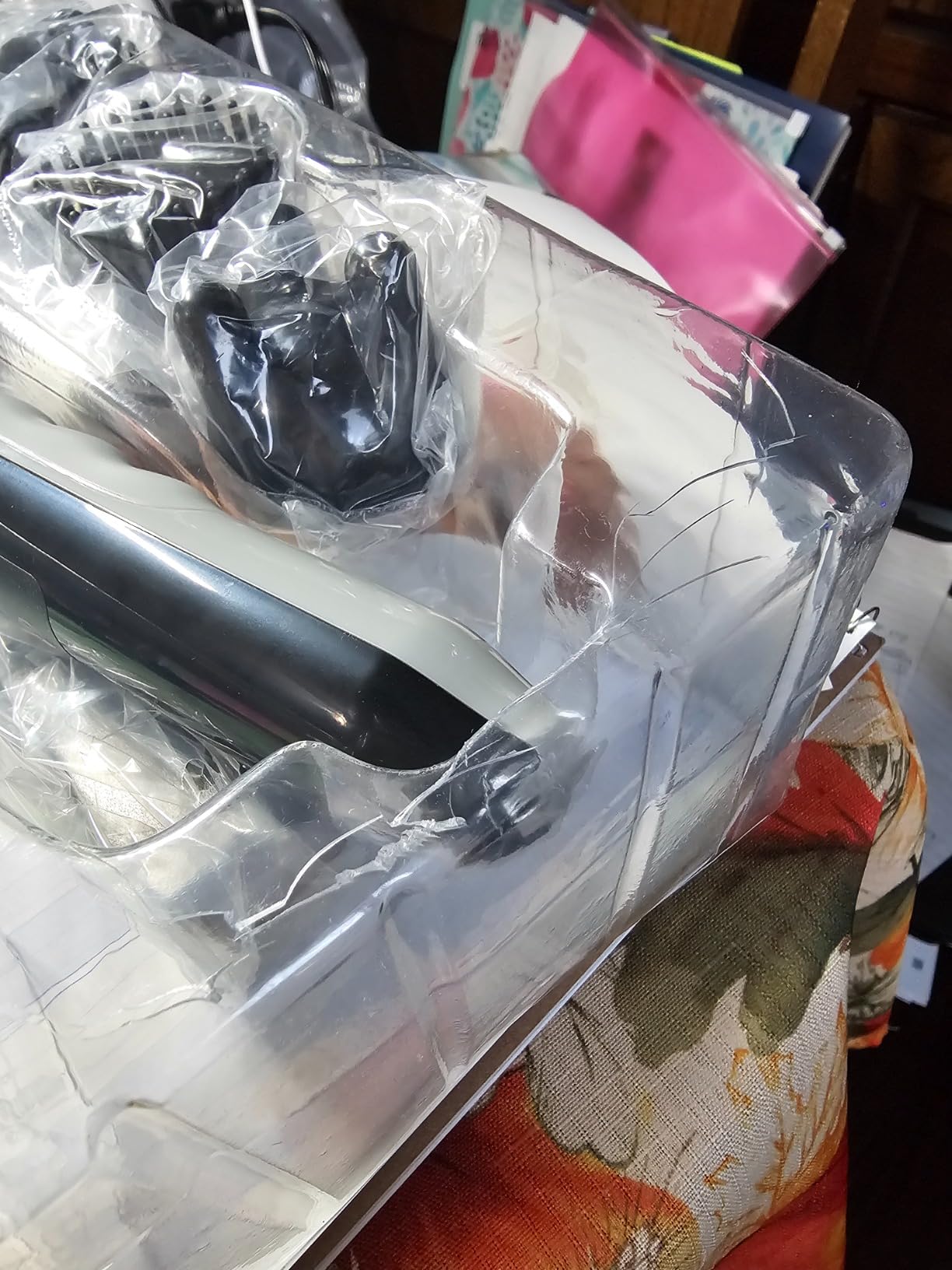 Snailax Cordless Handheld Back Massager with Heat, Percussion, Rechargeable customer photo 2