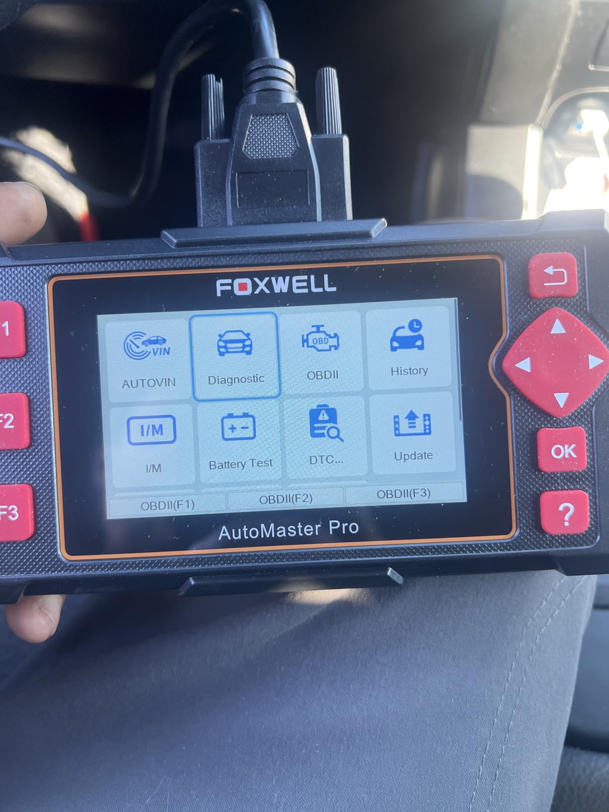 FOXWELL Car Scanner NT604 Elite OBD2 Scanner ABS SRS Transmission customer photo 1