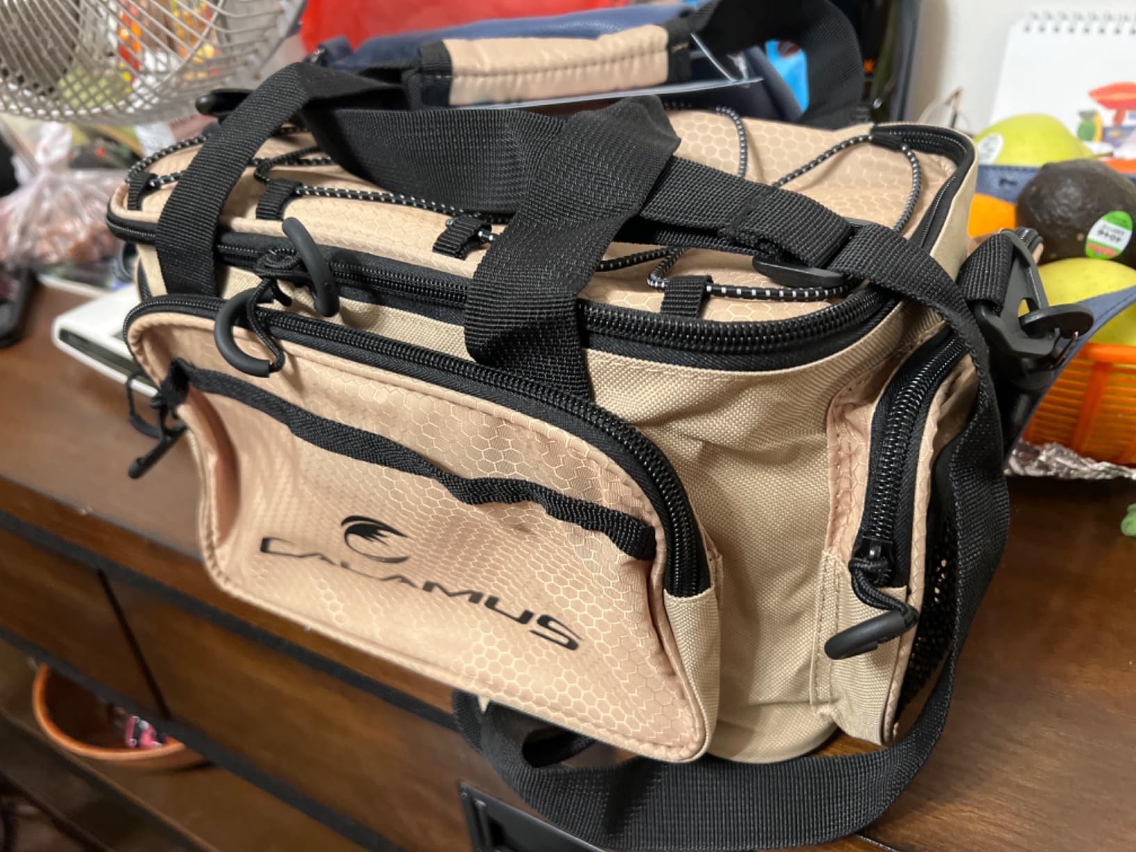 Calamus TB61 Fishing Tackle Bag, Fishing Gear, Gifts for Angler, Orange customer photo 2