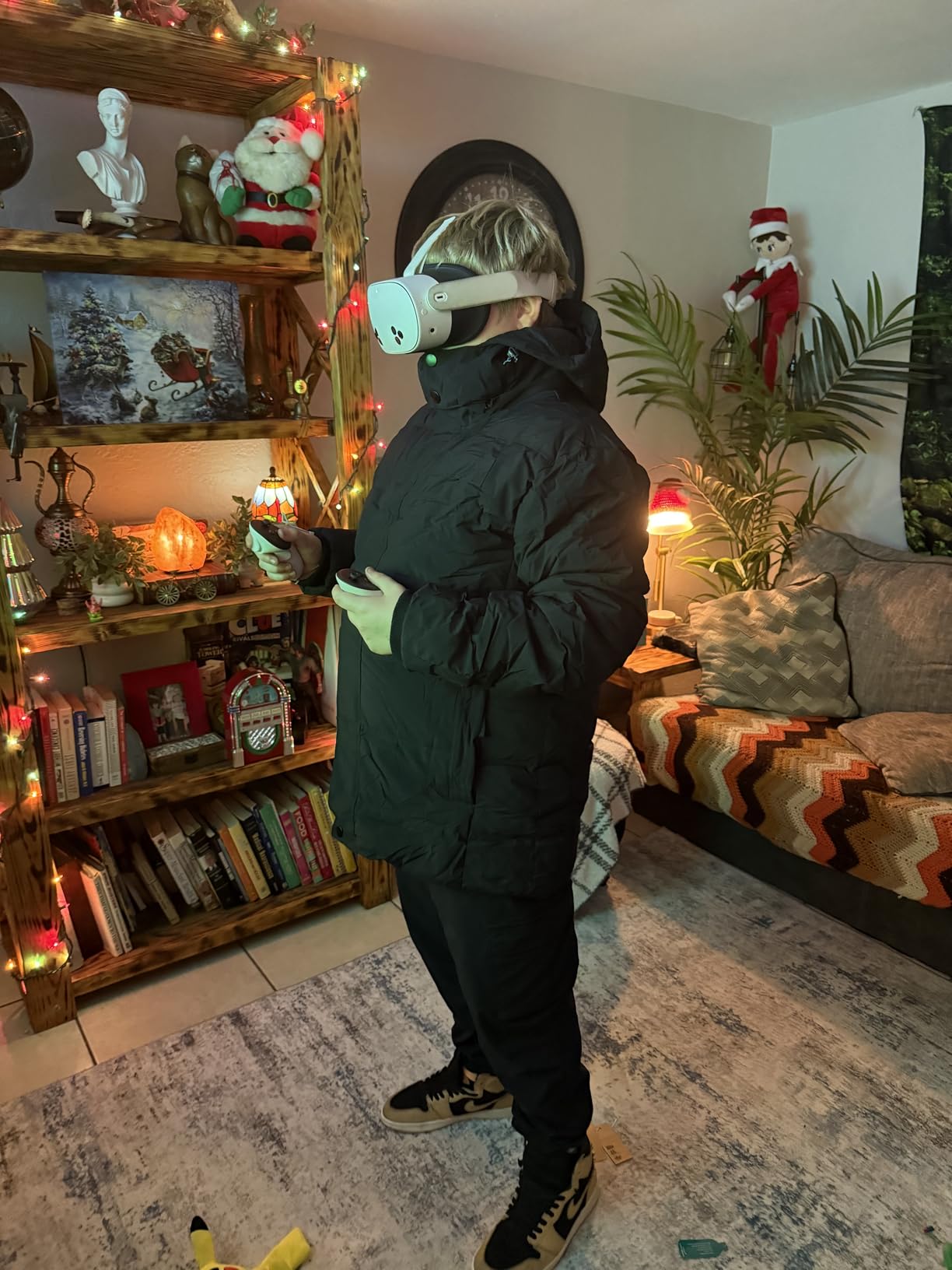 wantdo Men's Puffer Jacket Hooded Winter Coat Warm Thicken Winter Jacket customer photo 1