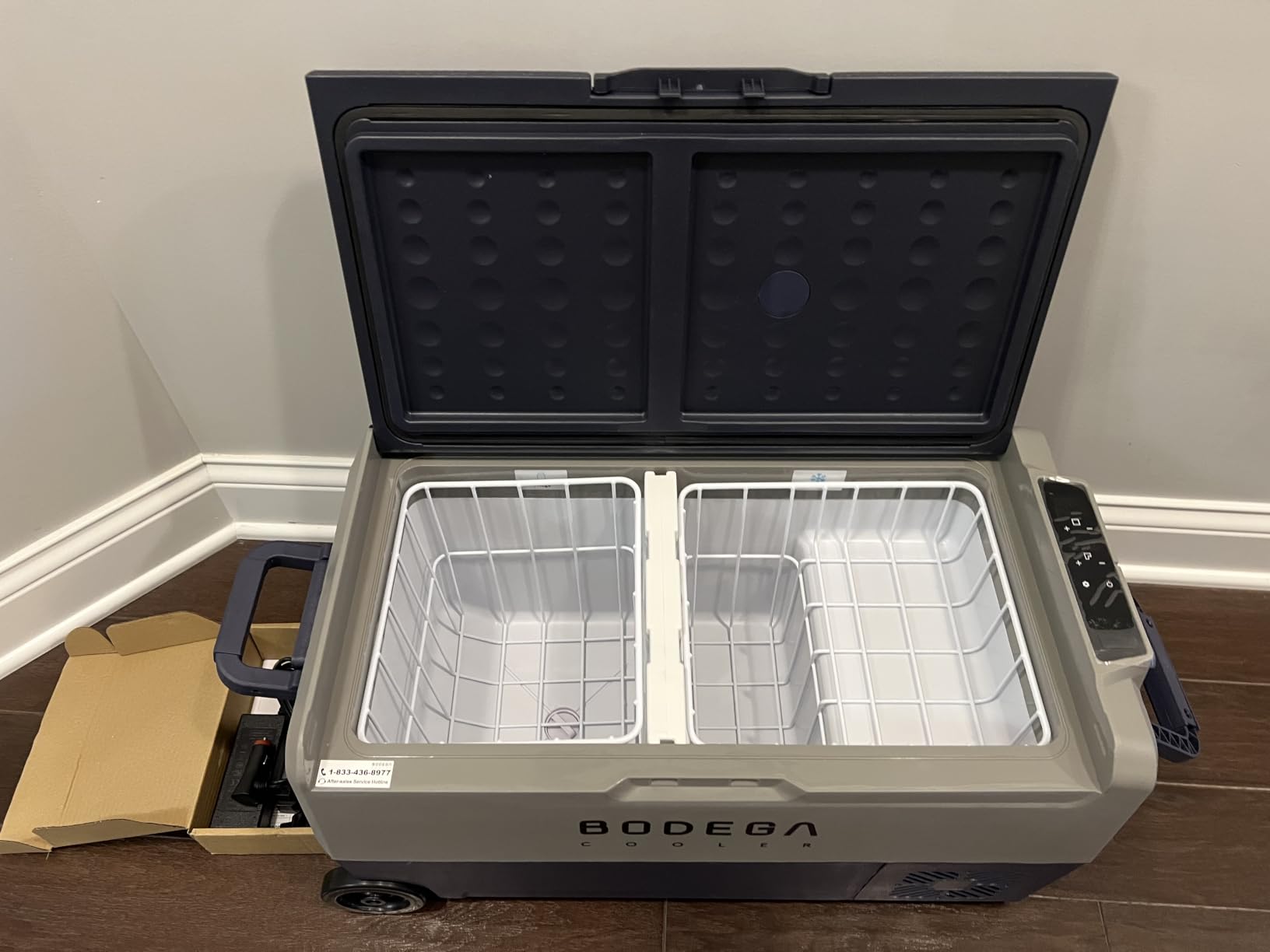 BODEGA 12 Volt Portable Car Refrigerator 53 Quart Single Zone customer photo 1